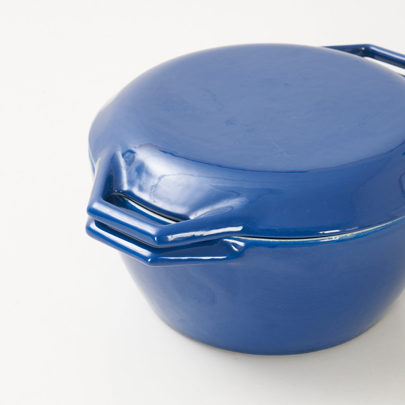 Enameled Cast Iron Pot w/ Lid by Michael Lax for Copco, Denmark