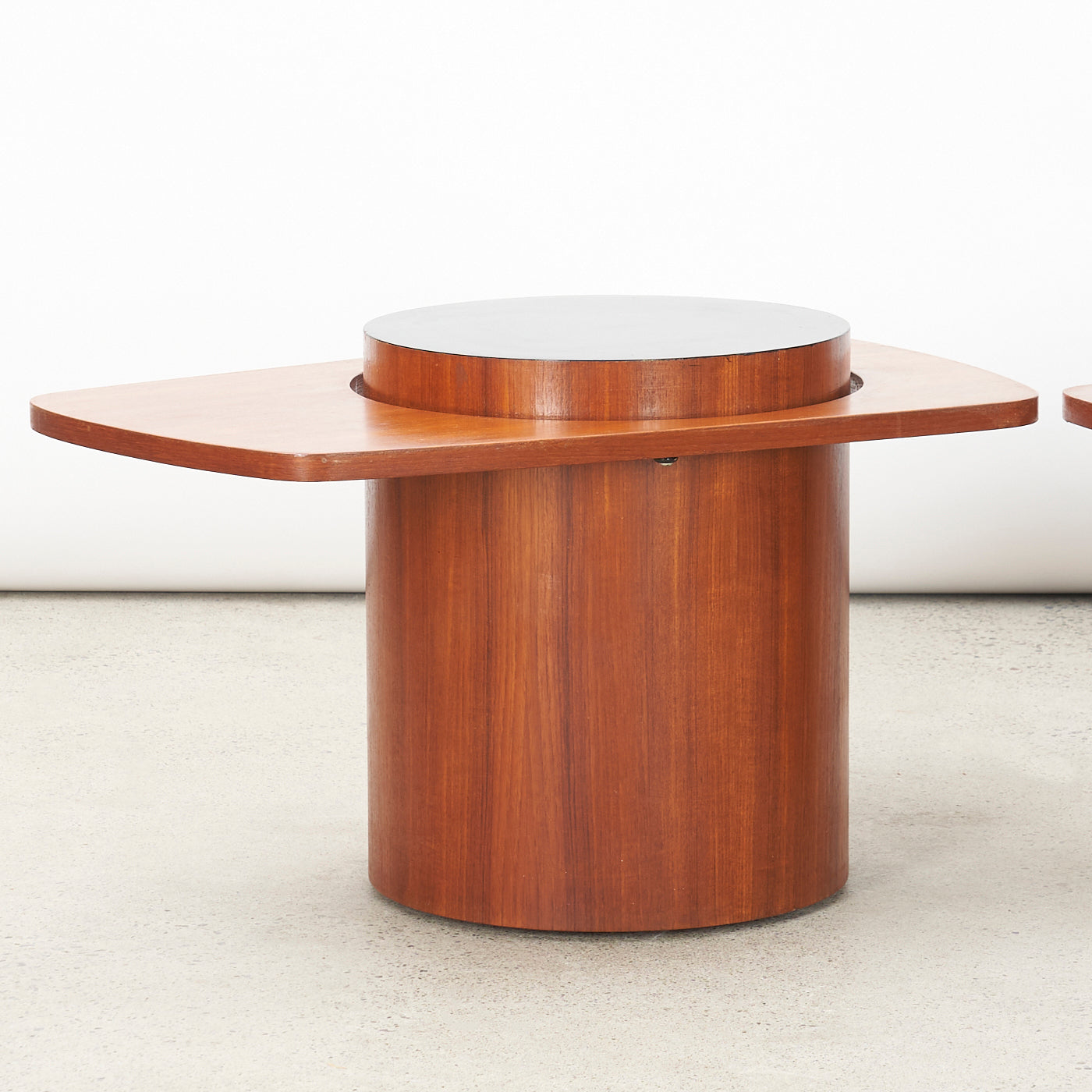 Pair of Teak Side Tables by R.S. Associates