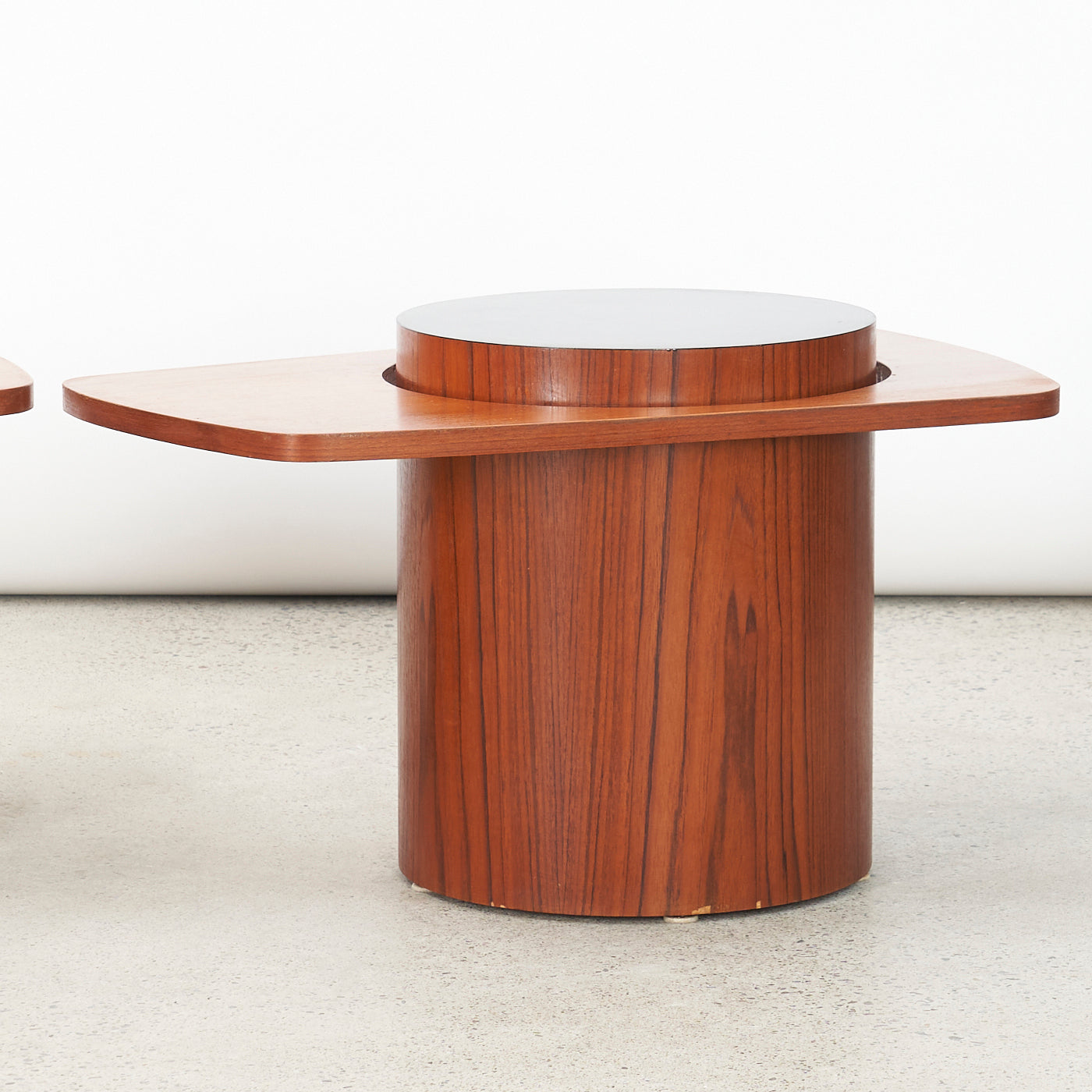 Pair of Teak Side Tables by R.S. Associates