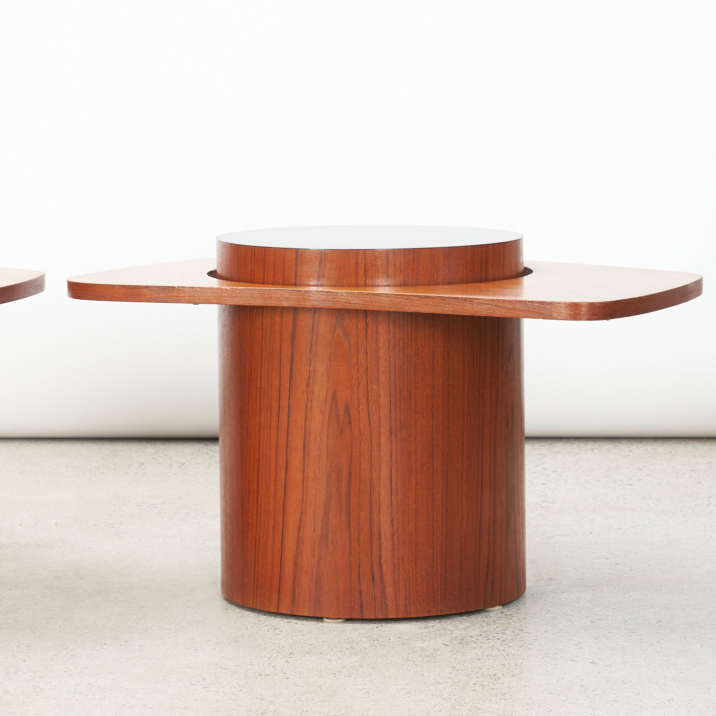 Pair of Teak Side Tables by R.S. Associates