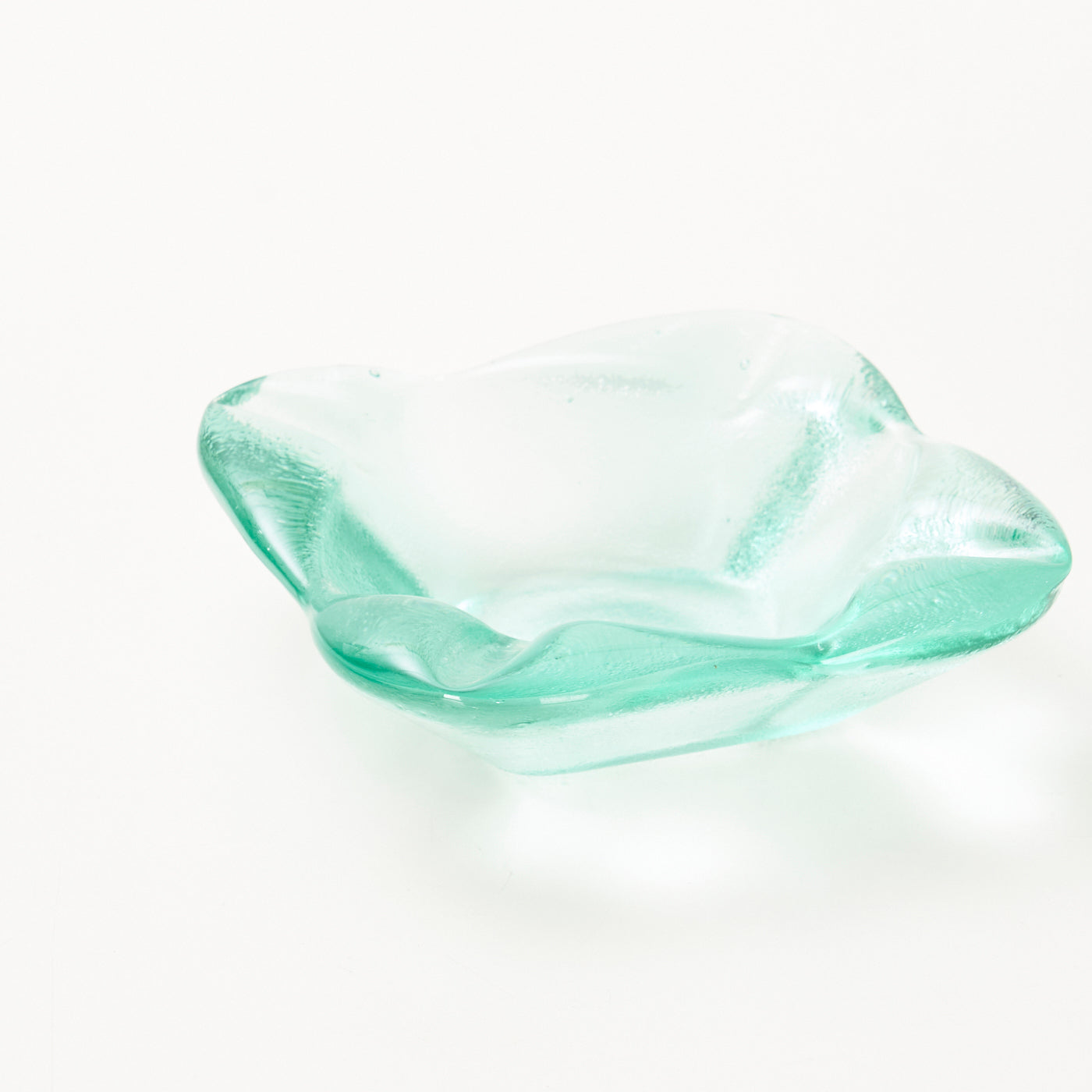 Textured Glass Ashtray by Blenko