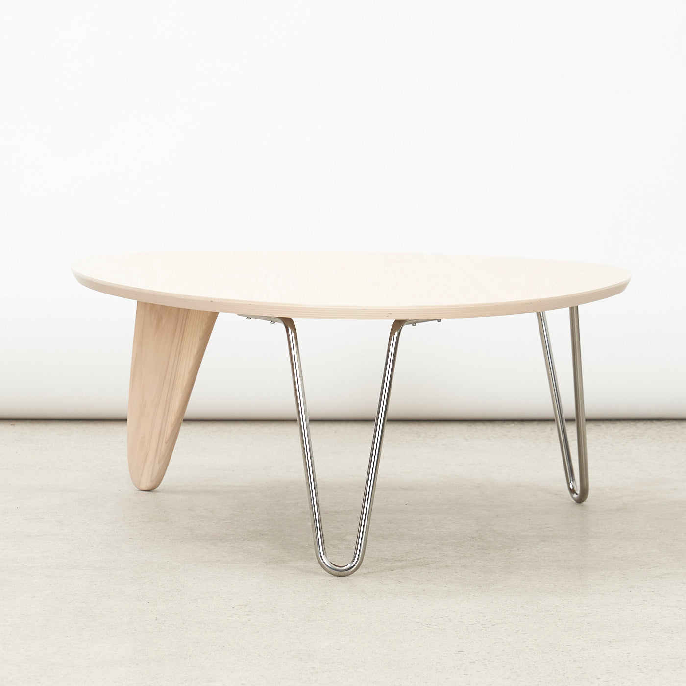 White Ash 'Rudder' Table by Isamu Noguchi for Herman Miller