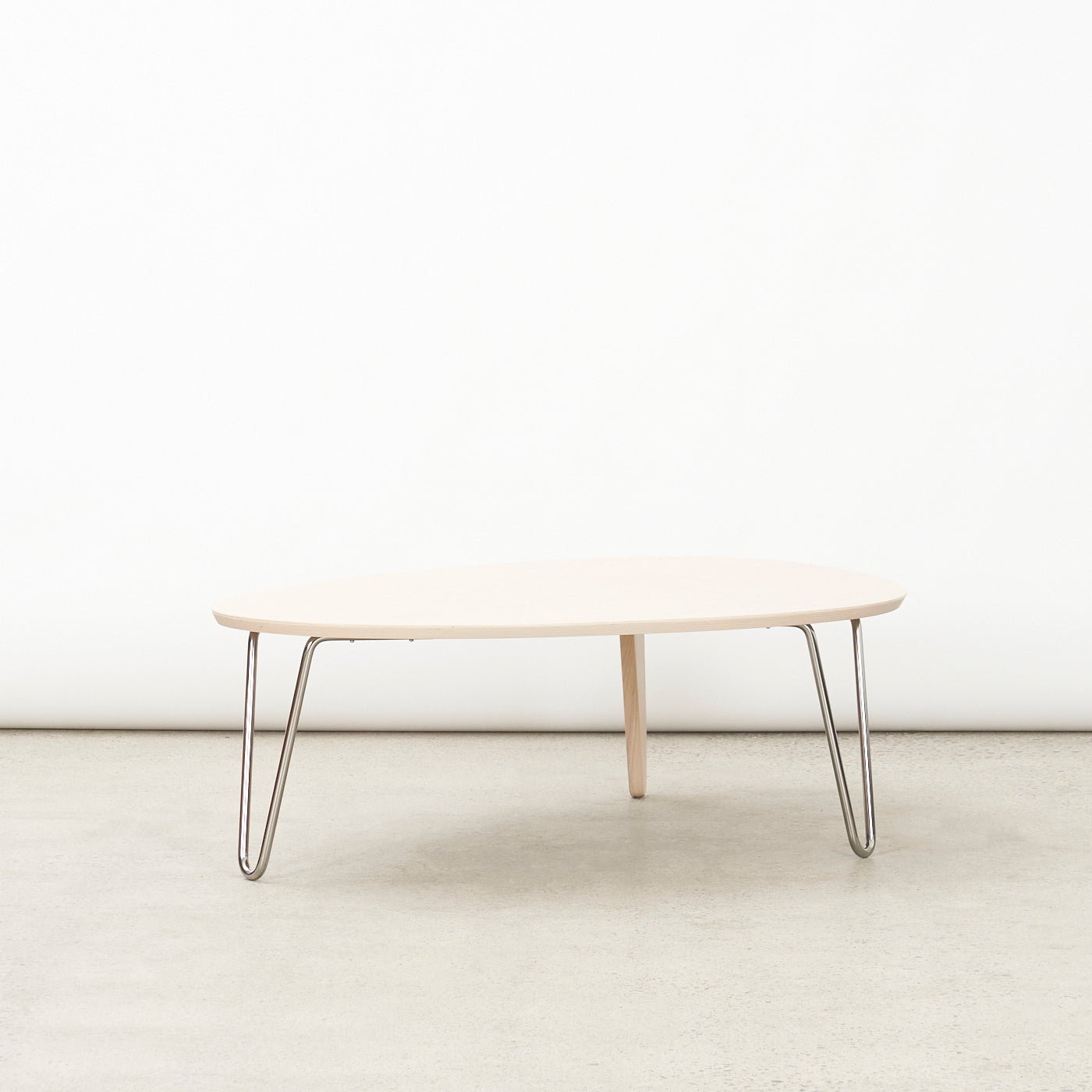 White Ash 'Rudder' Table by Isamu Noguchi for Herman Miller
