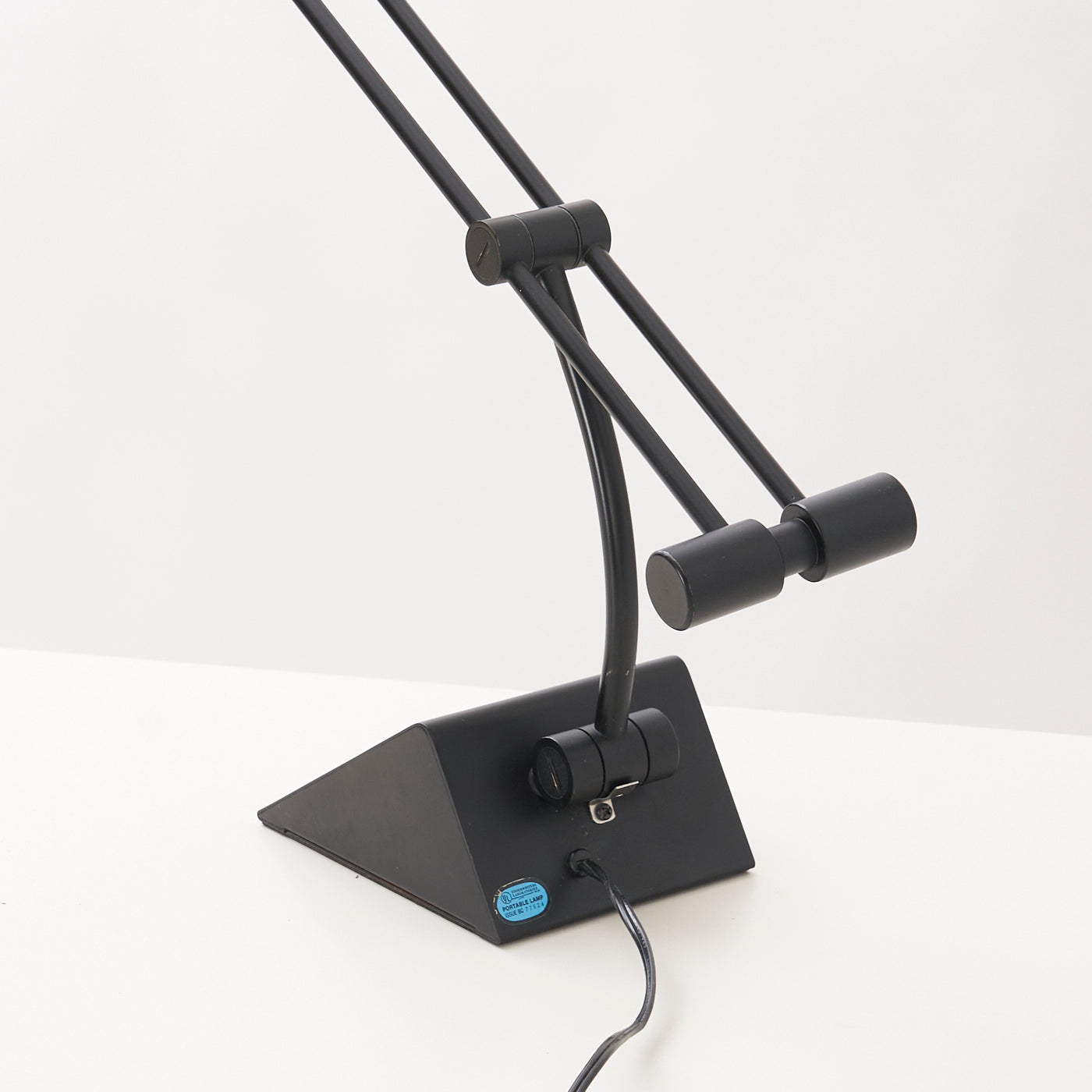Vintage Articulating Metal Desk Lamp