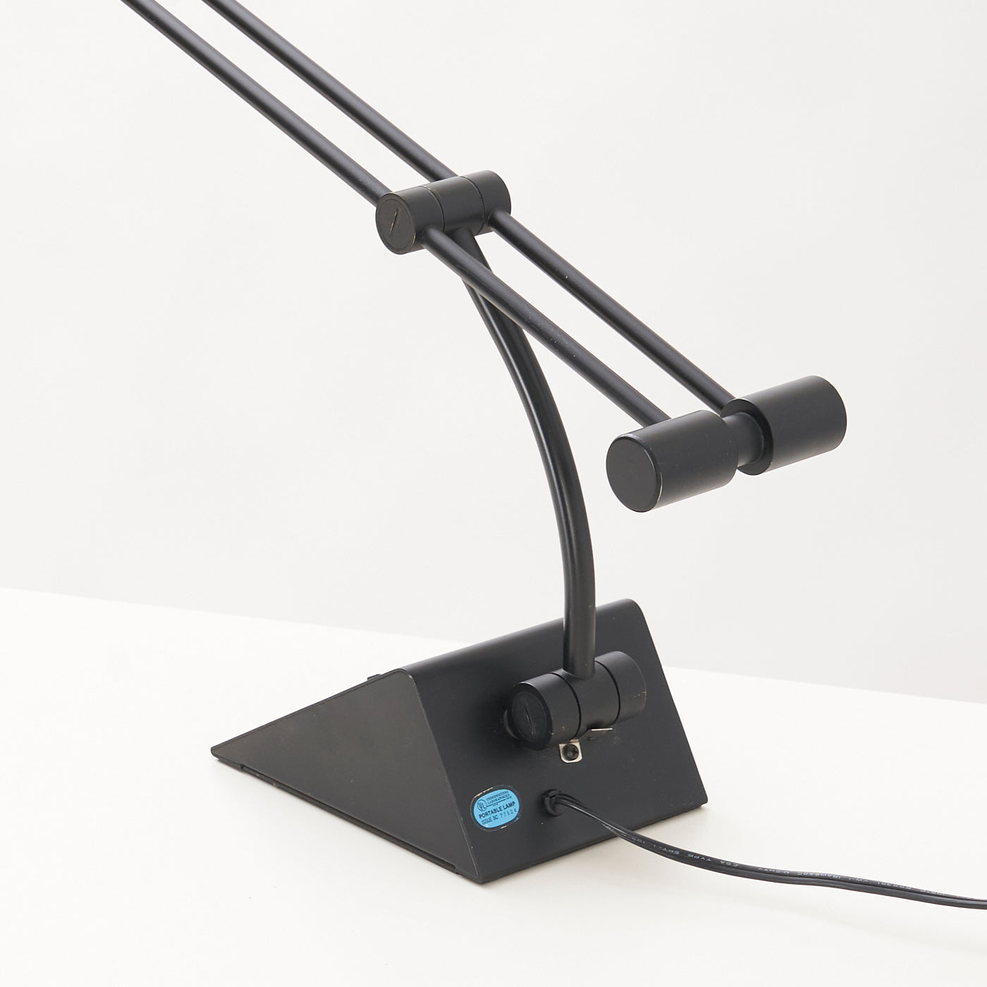 Vintage Articulating Metal Desk Lamp