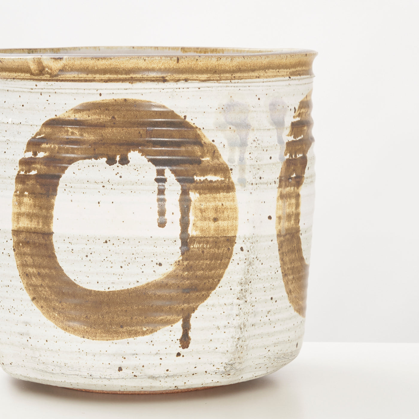 Large Signed Ceramic Vase / Planter
