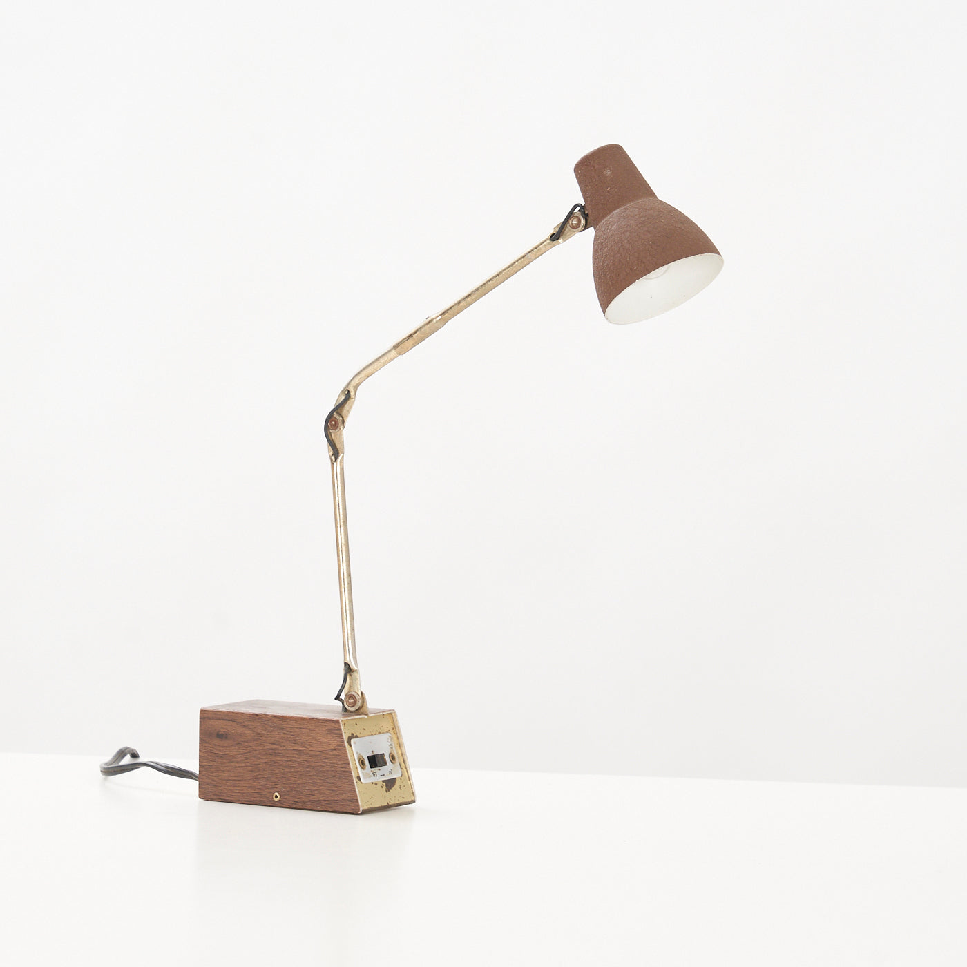 Small Vintage Desk Lamp by Tensor, USA