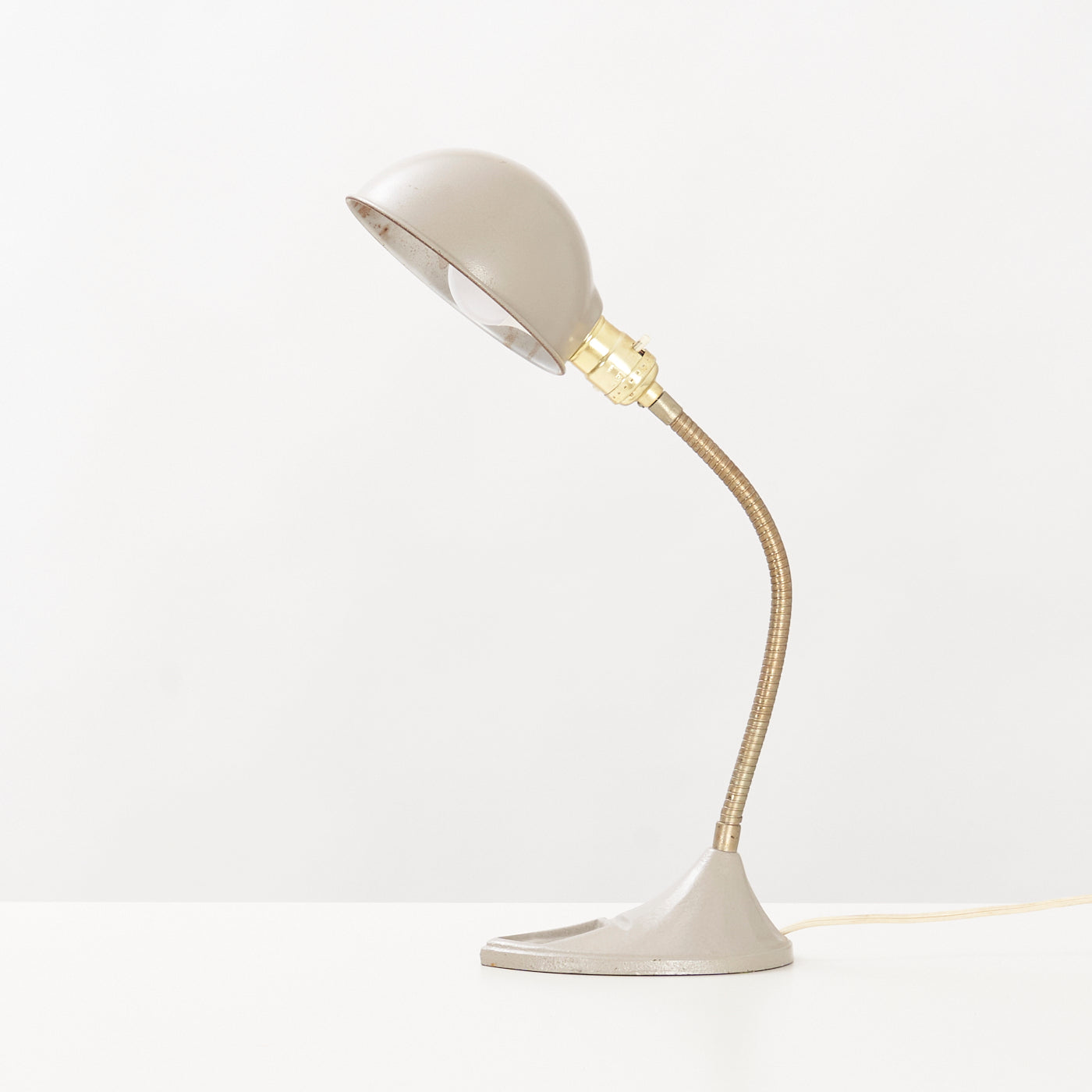 Vintage Gooseneck Table Lamp