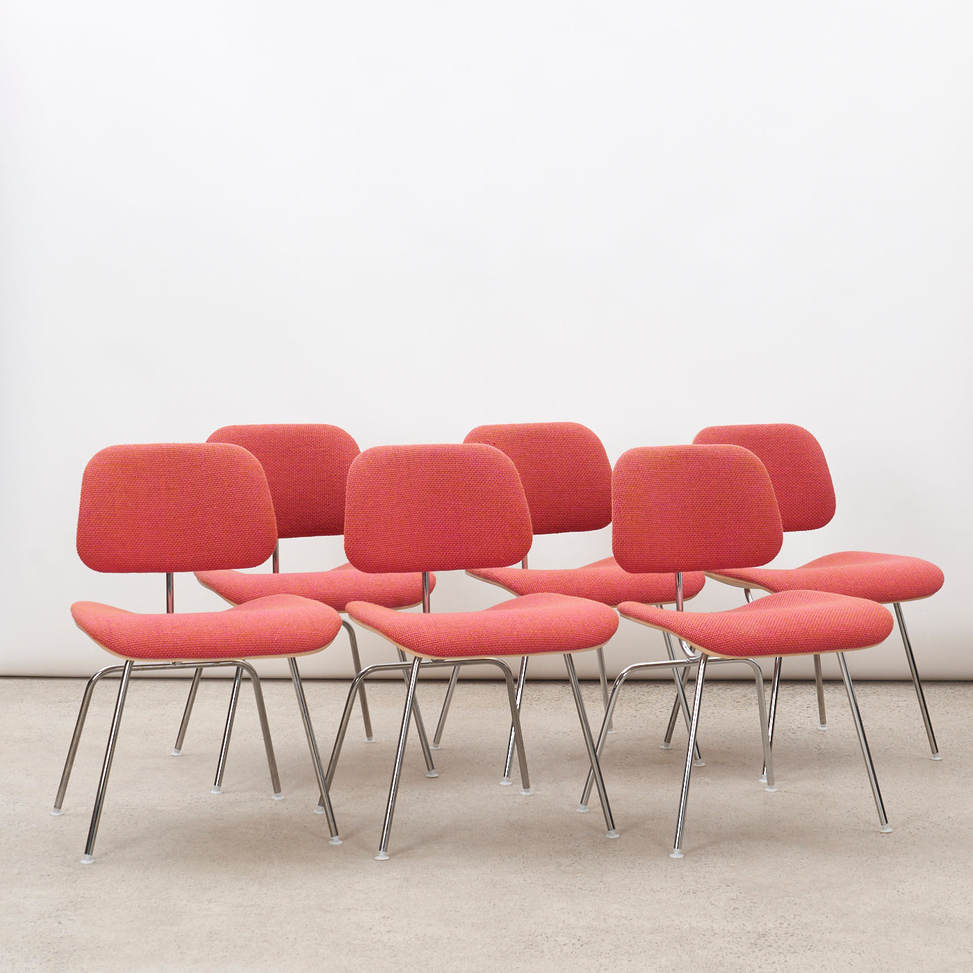 Set of 6 Eames DCMU for Herman Miller