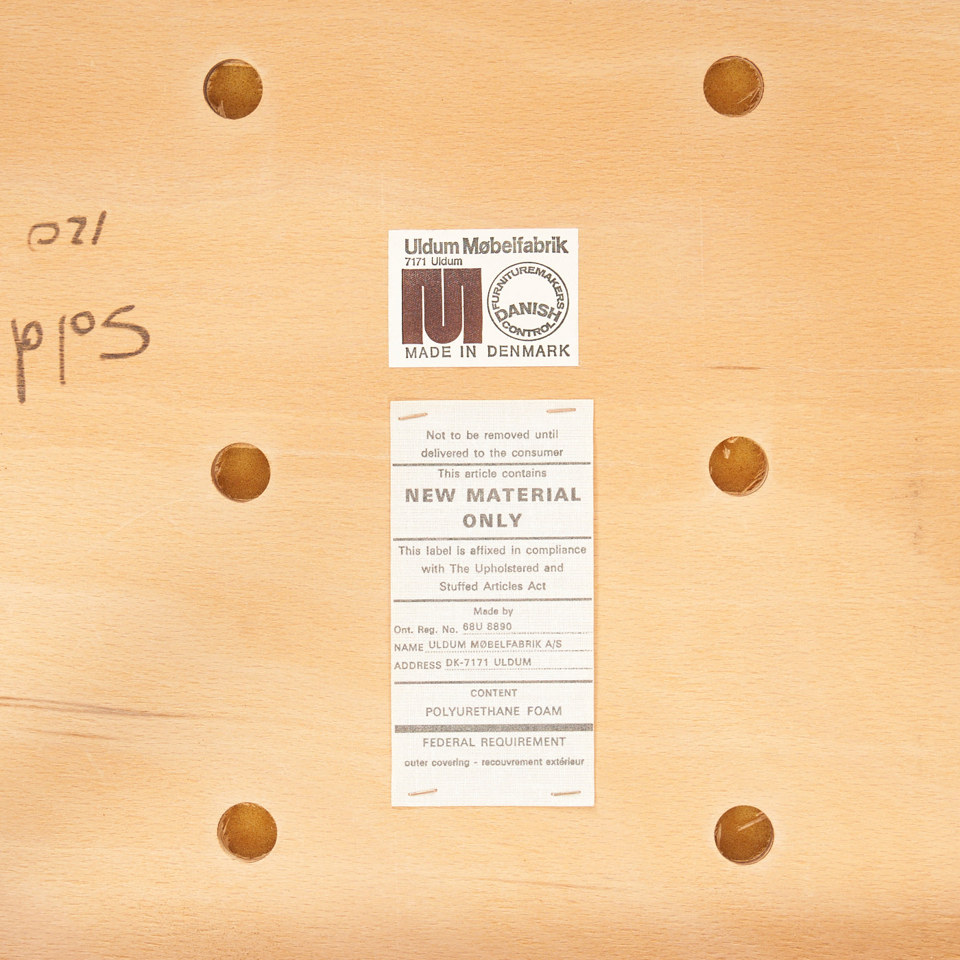 Set of 6 Teak Dining Chairs by Johannes Andersen for Uldum Møbelfabrik, Denmark