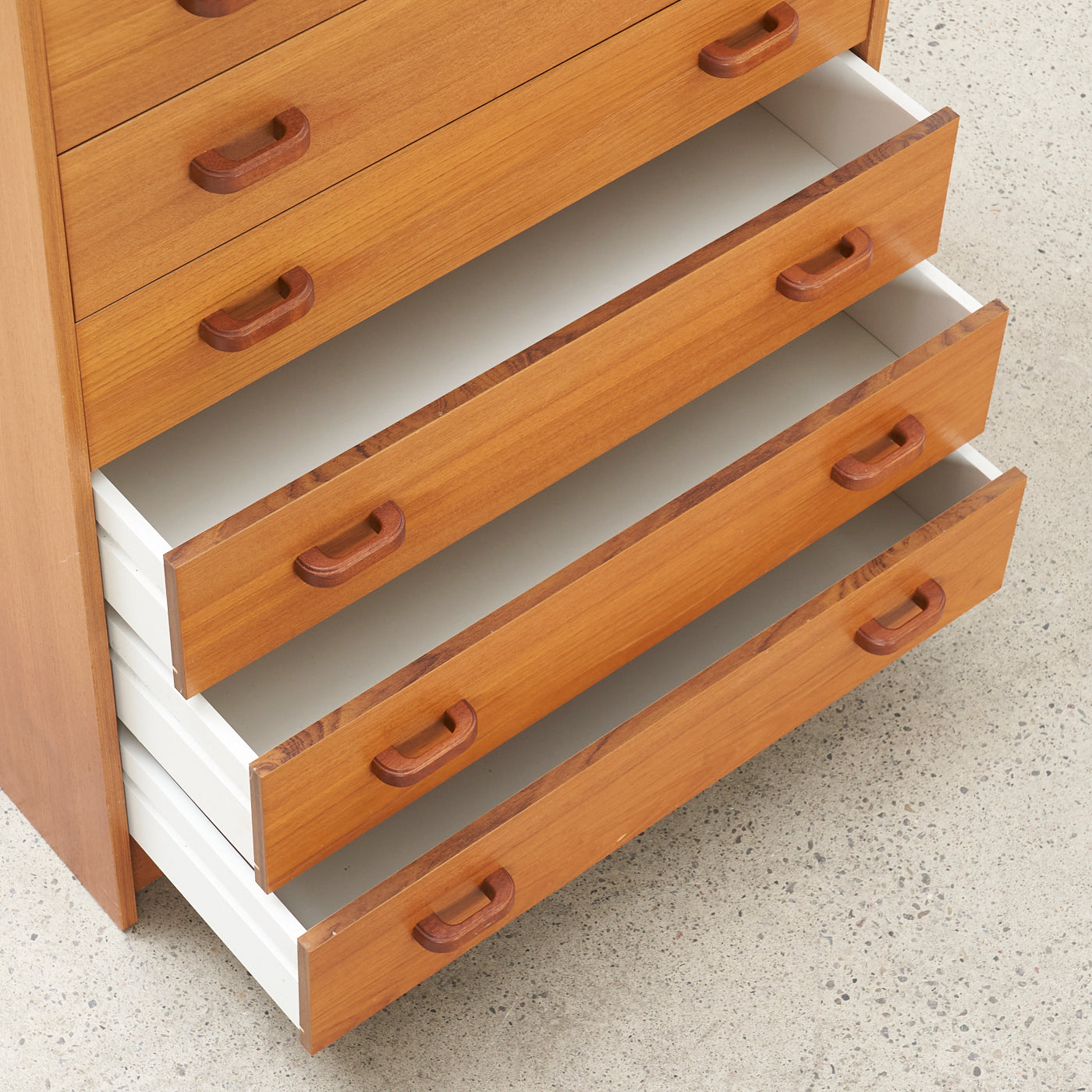 Teak 6-Drawer Dresser, Denmark