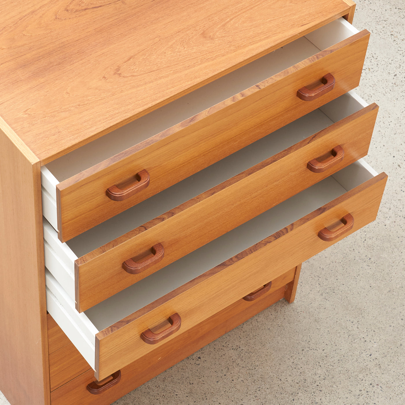 Teak 6-Drawer Dresser, Denmark