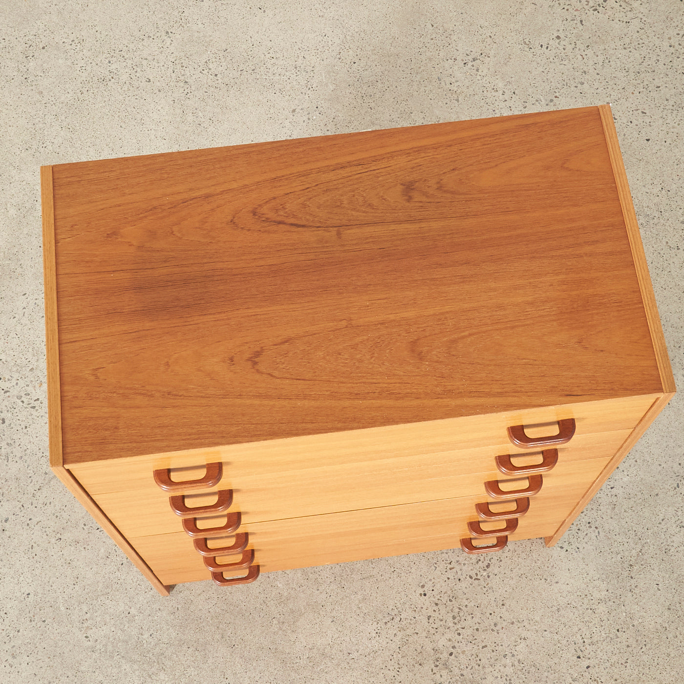 Teak 6-Drawer Dresser, Denmark