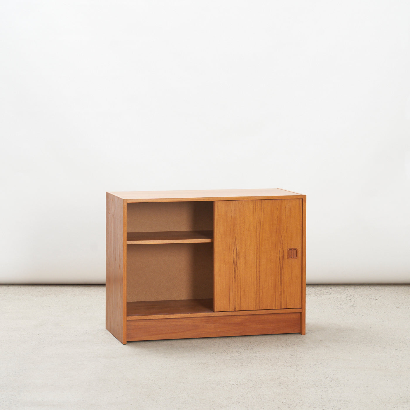 Compact Teak Sideboard