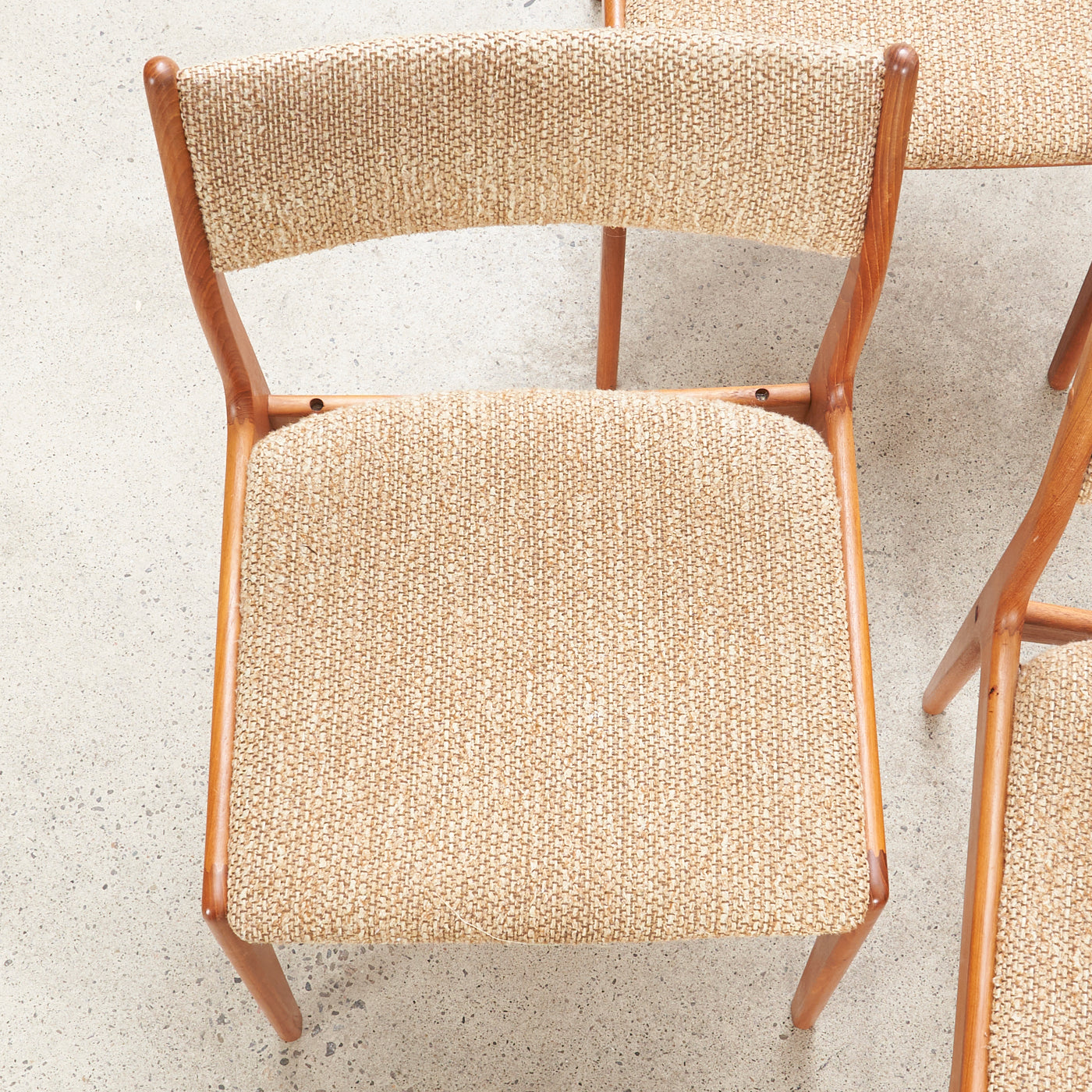 Set of 6 Teak Dining Chairs by Johannes Andersen for Uldum Møbelfabrik, Denmark