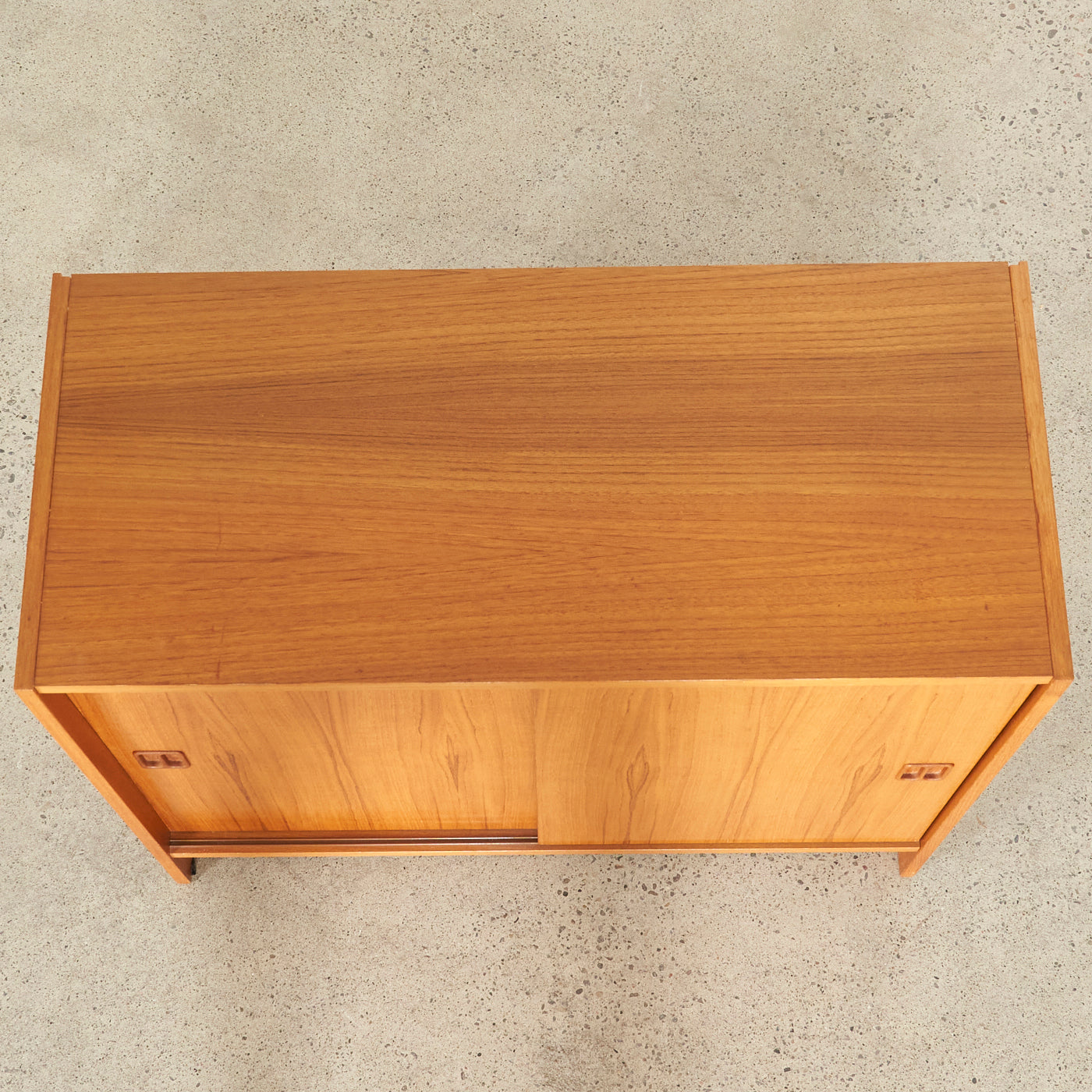 Compact Teak Sideboard