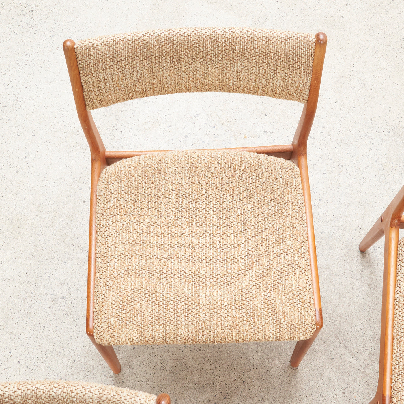 Set of 6 Teak Dining Chairs by Johannes Andersen for Uldum Møbelfabrik, Denmark