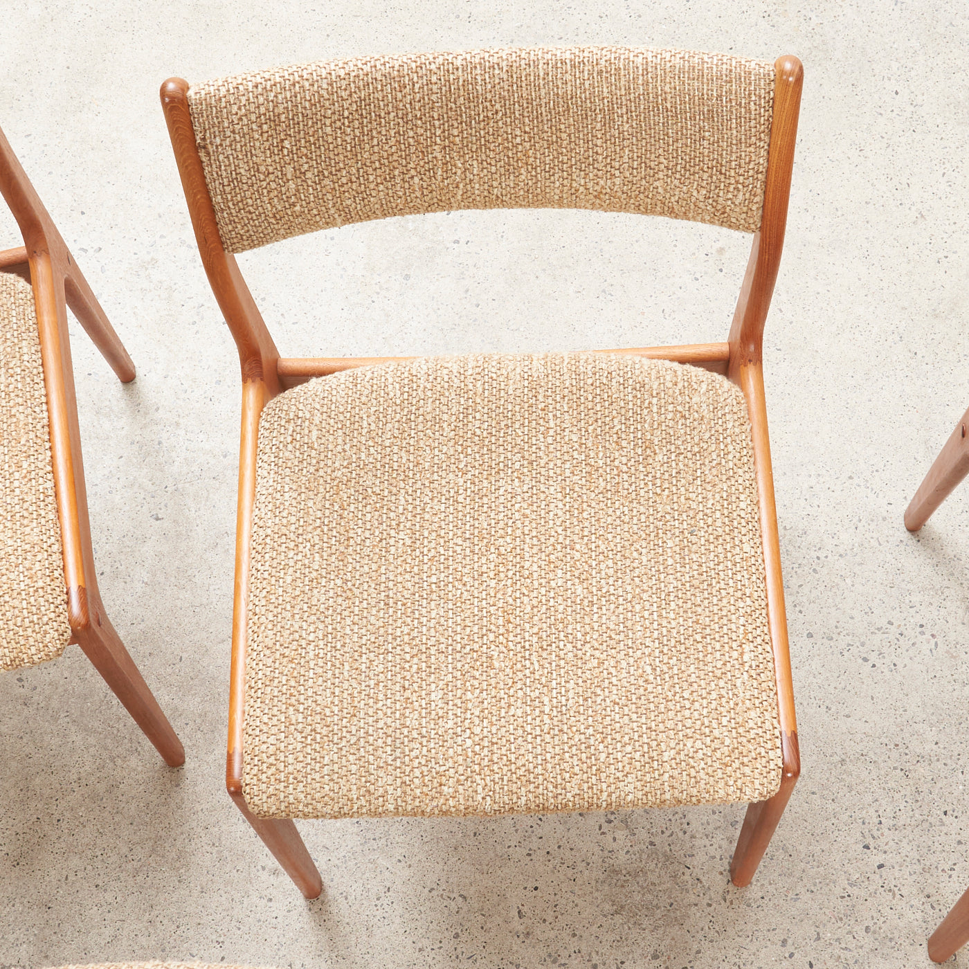 Set of 6 Teak Dining Chairs by Johannes Andersen for Uldum Møbelfabrik, Denmark