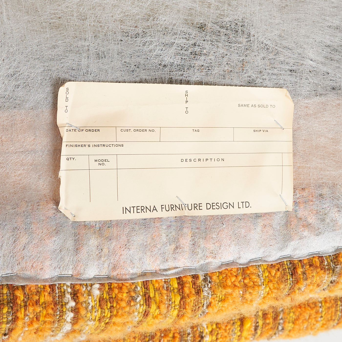 Upholstered Lounge Chair by Interna