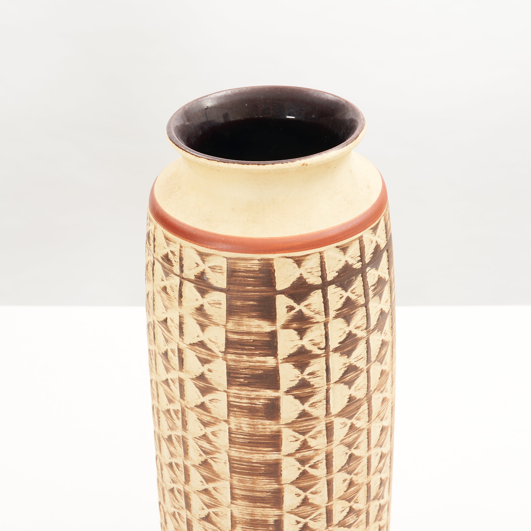 Tall West German Ceramic Vase