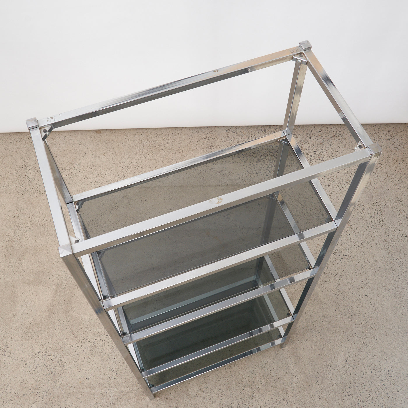 Chrome & Glass Shelf
