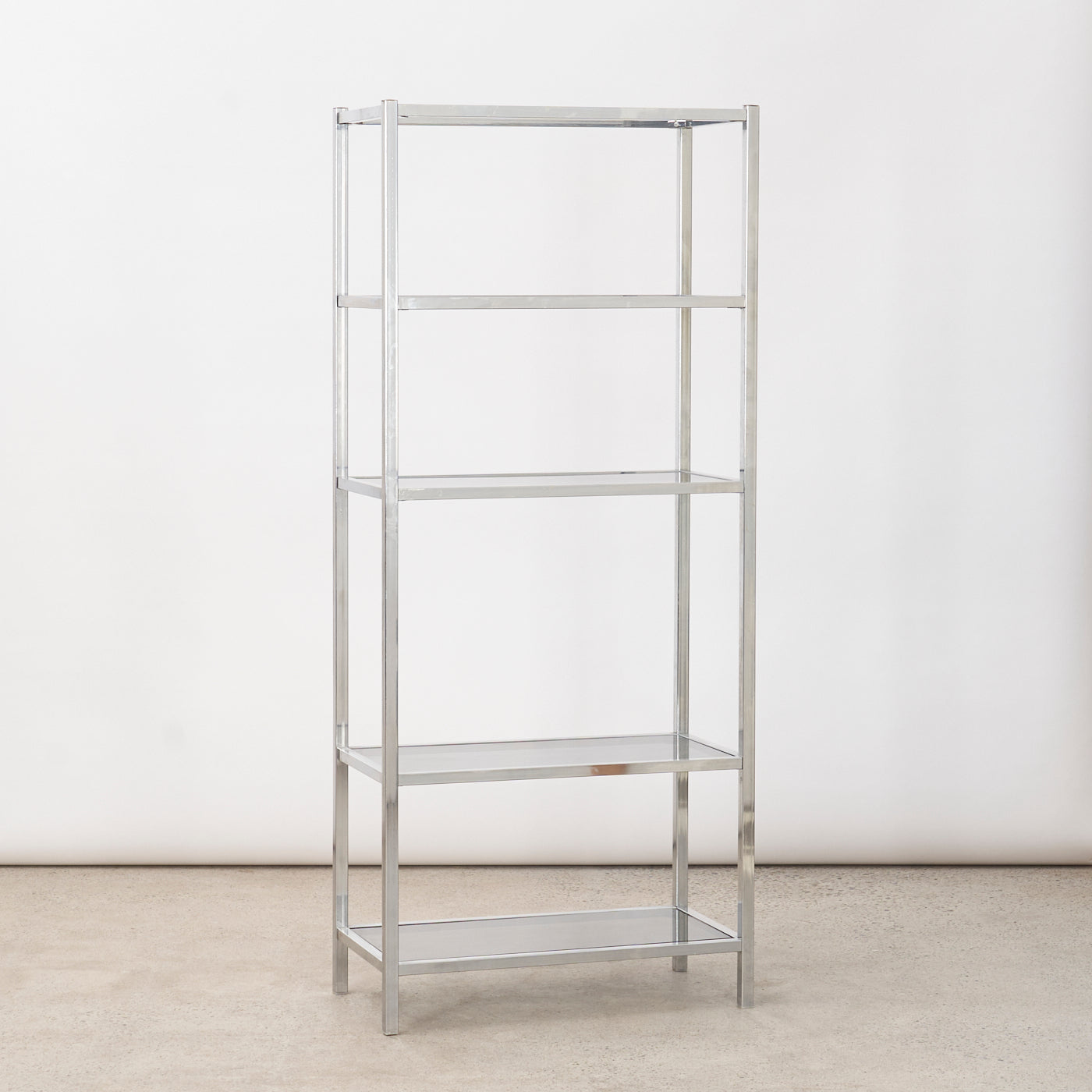 Chrome & Glass Shelf