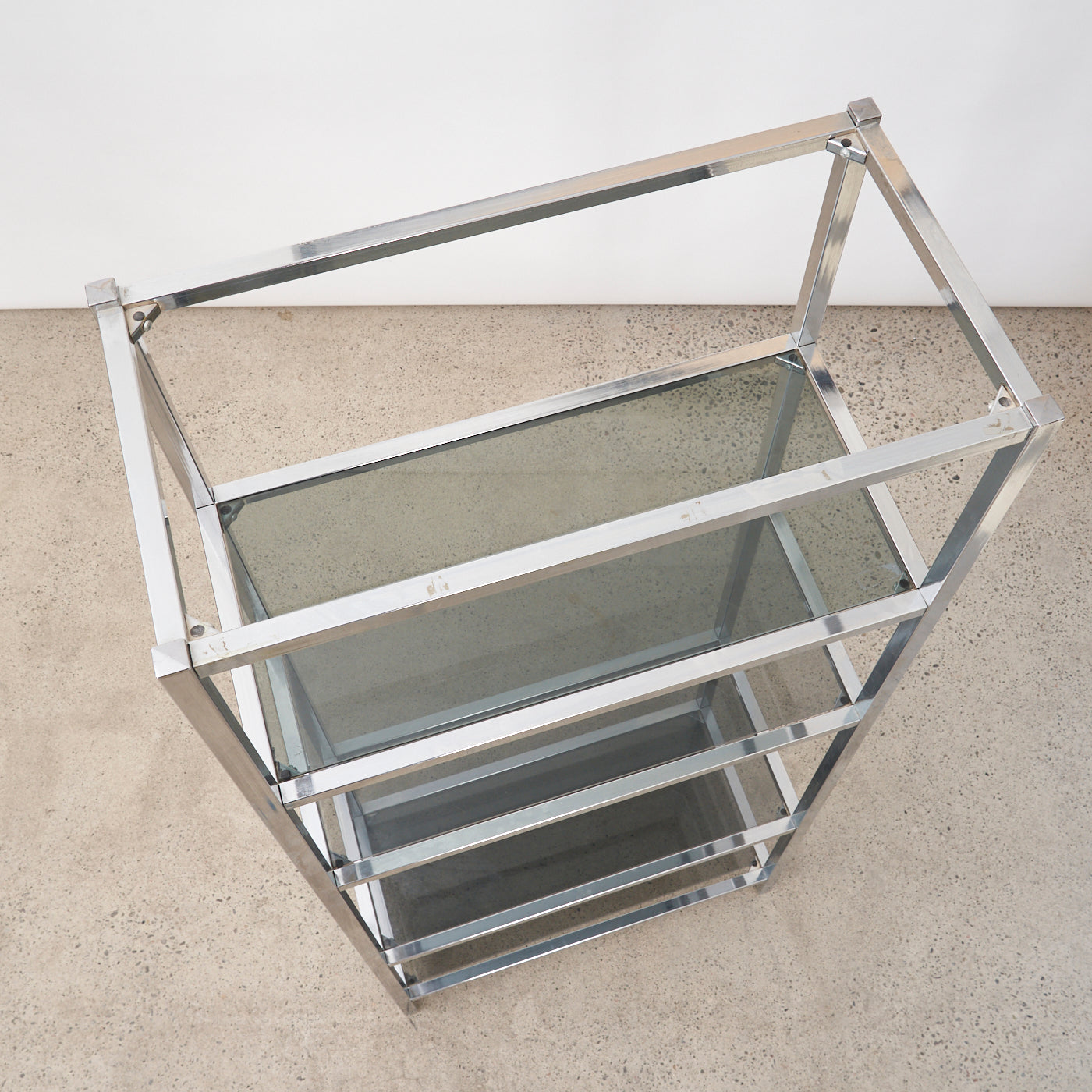 Chrome & Glass Shelf