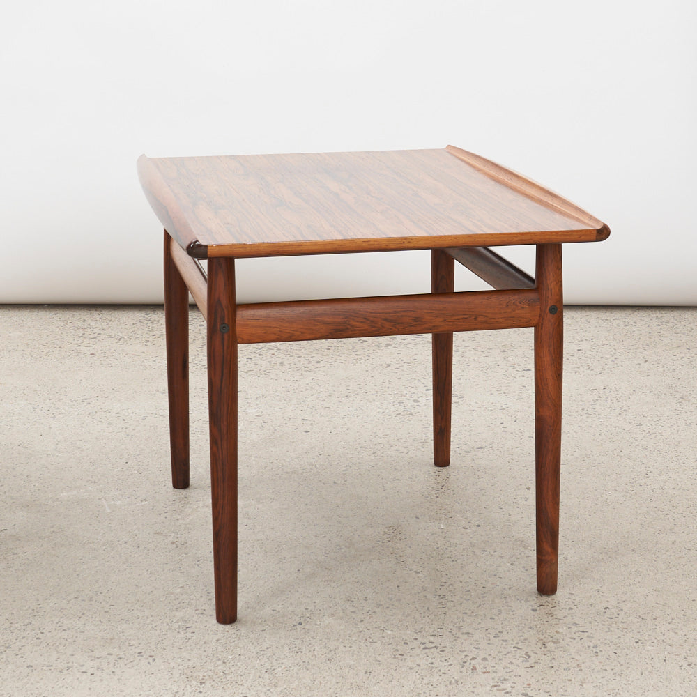 Pair of Rosewood Side Tables by Svend Åage Eriksen for Glostrup, Denmark