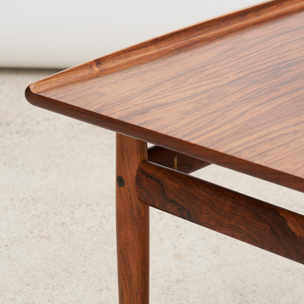 Pair of Rosewood Side Tables by Svend Åage Eriksen for Glostrup, Denmark