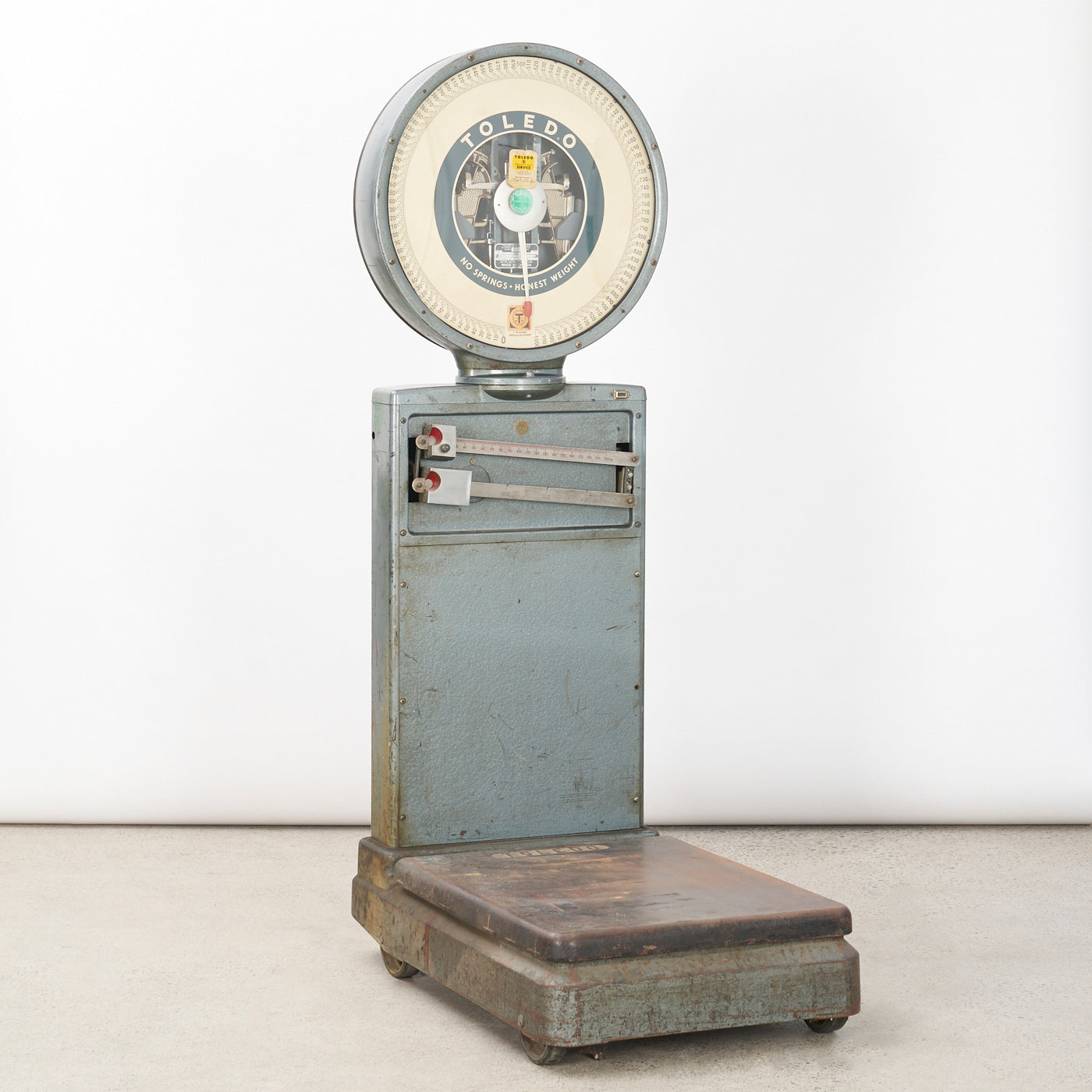 Large Vintage Industrial Scale by Toledo