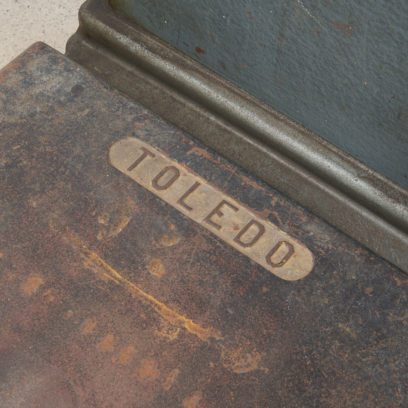 Large Vintage Industrial Scale by Toledo