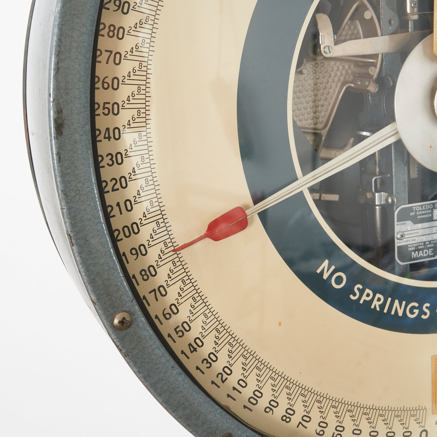 Large Vintage Industrial Scale by Toledo