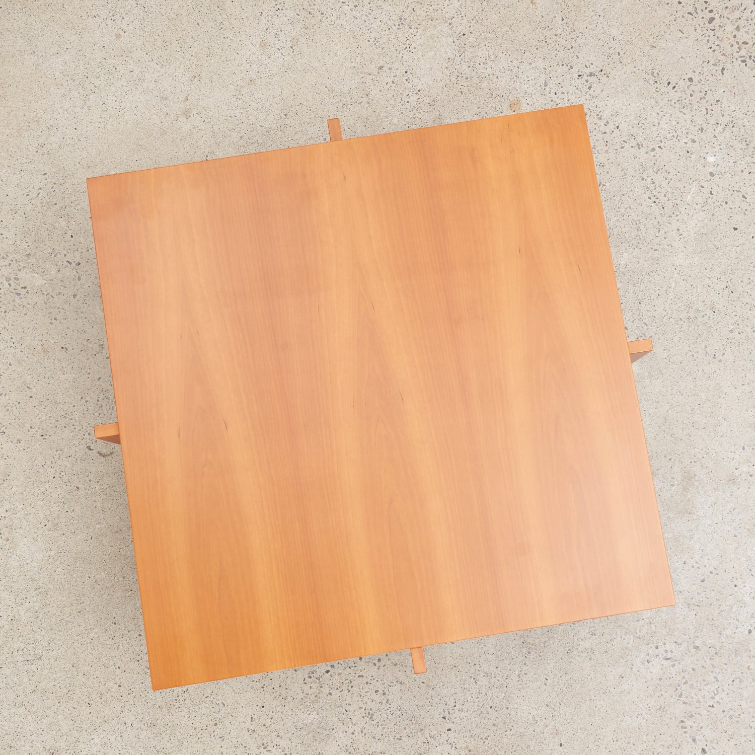 'Lewis' Coffee Table in Cherry Wood by Frank Lloyd Wright for Cassina