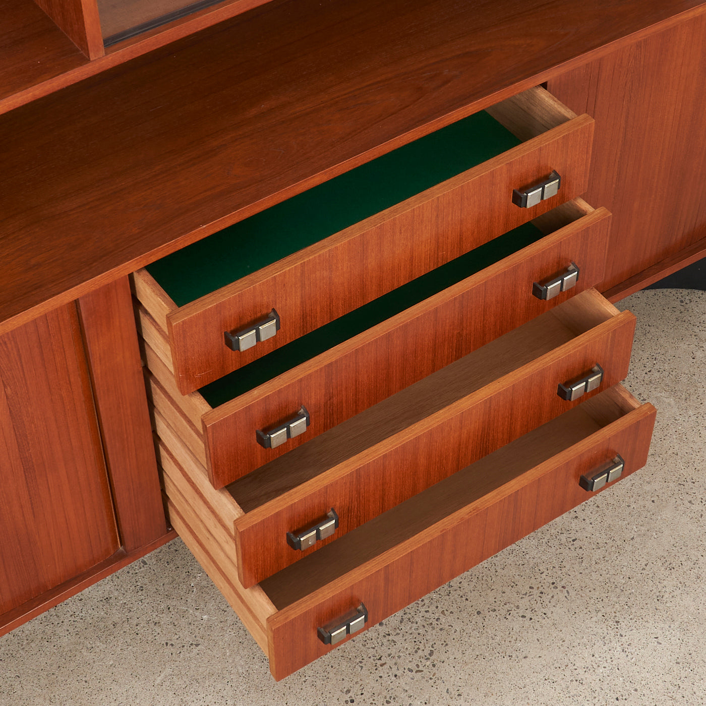 Teak Buffet & Hutch By R.S. Associates