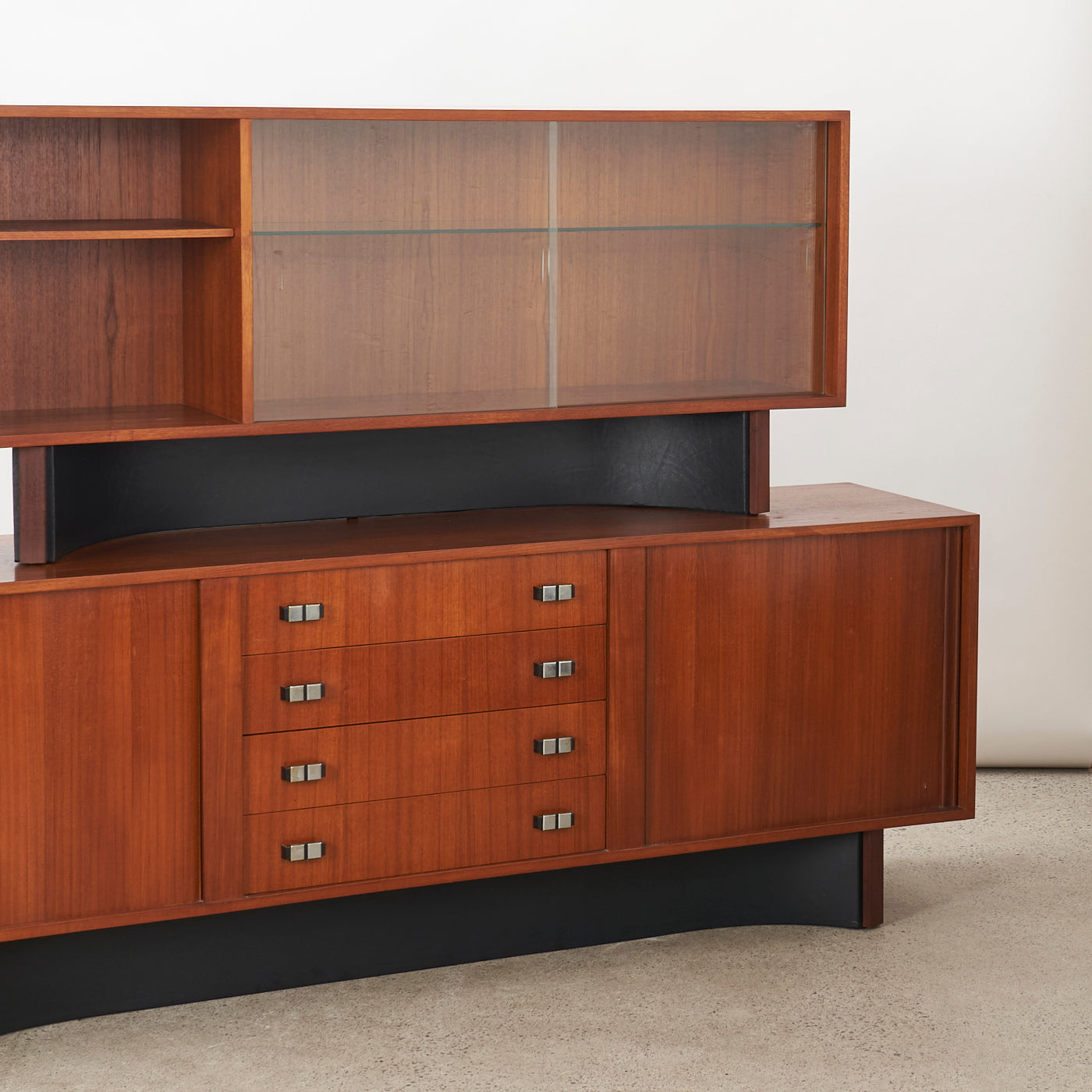 Teak Buffet & Hutch By R.S. Associates