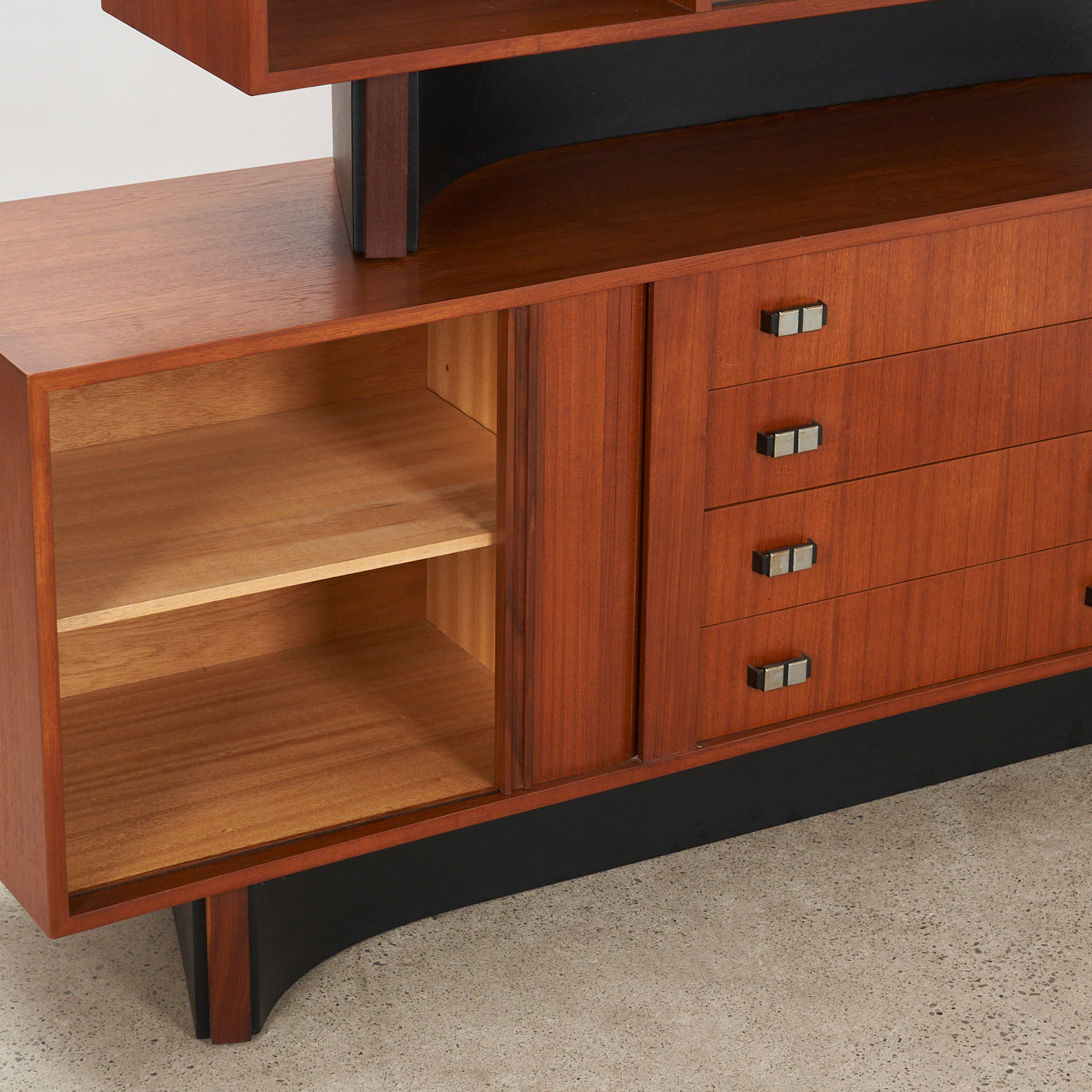 Teak Buffet & Hutch By R.S. Associates