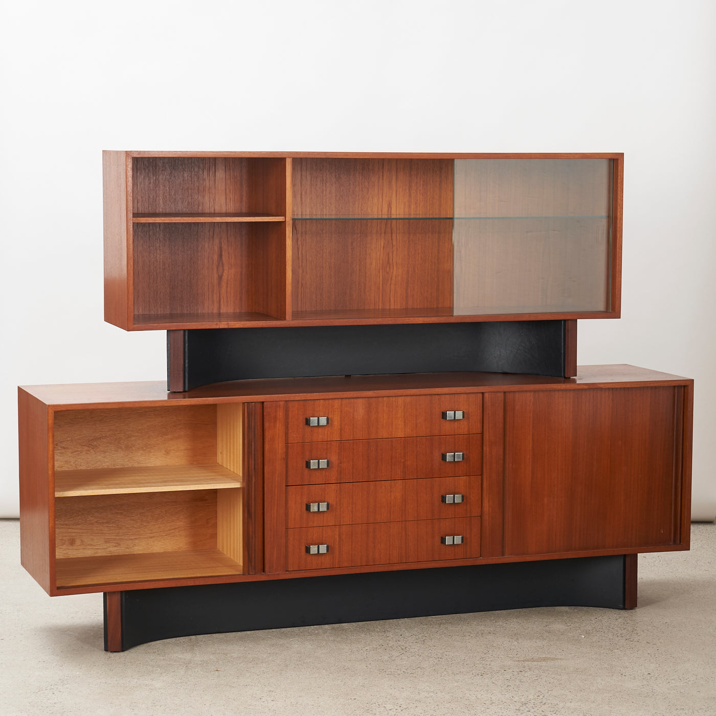 Teak Buffet & Hutch By R.S. Associates