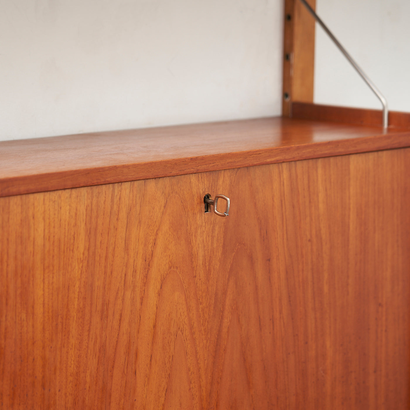 Modular Teak Wall Unit by FF, Denmark