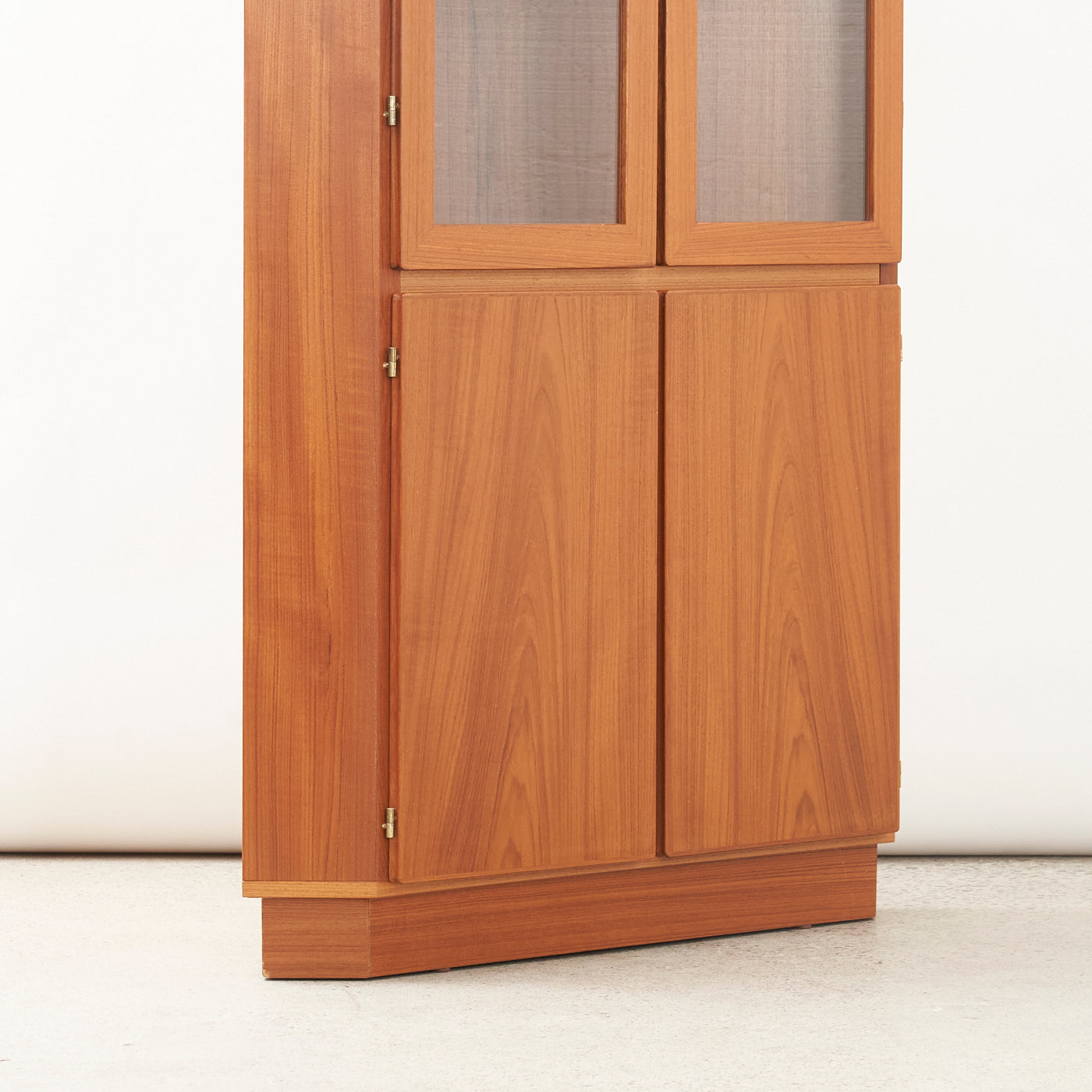 Teak Corner Cabinet