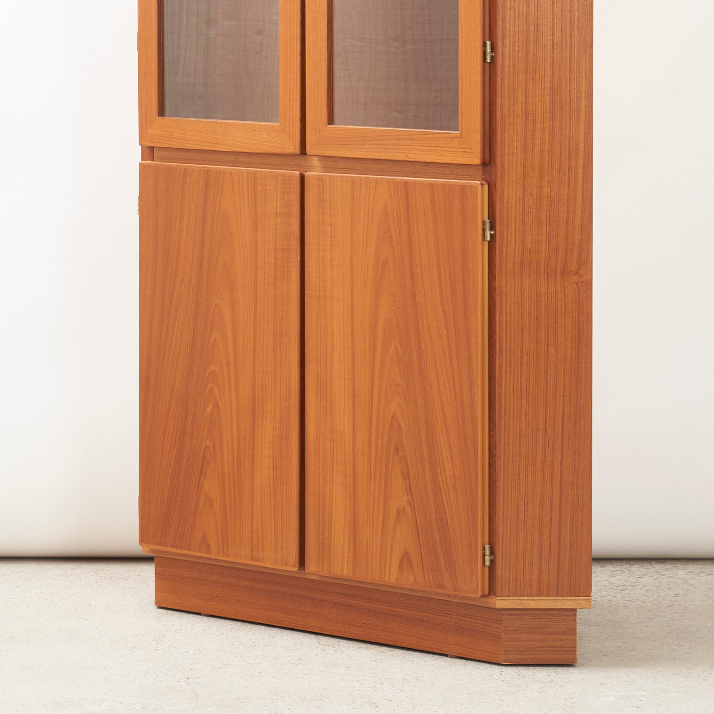 Teak Corner Cabinet