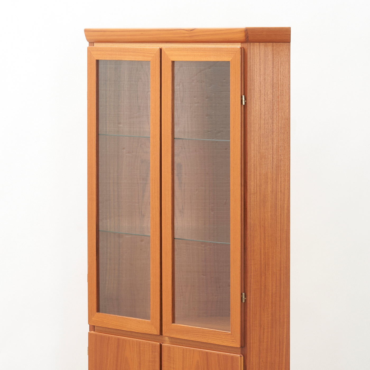 Teak Corner Cabinet