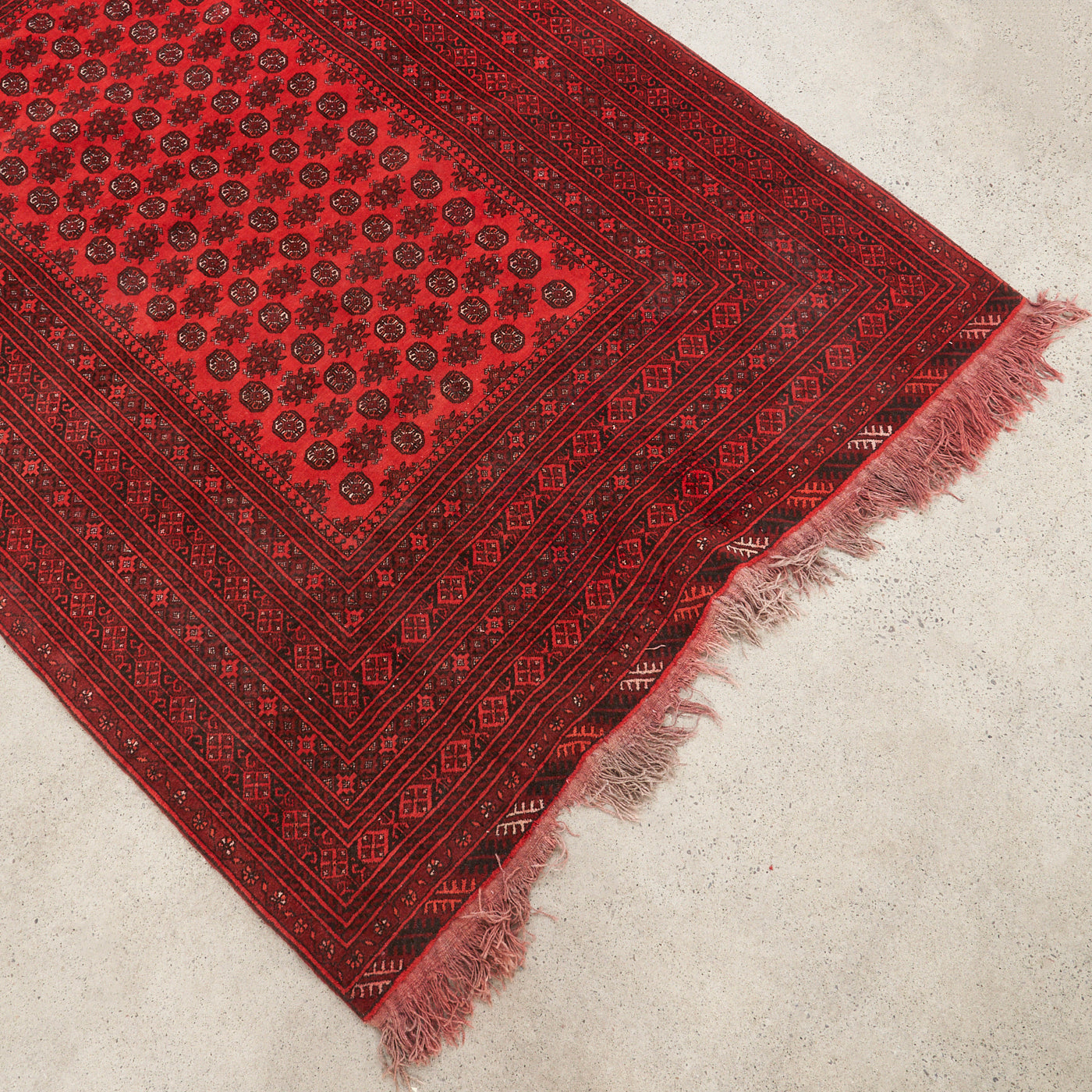 Vintage Hand-Knotted Persian Rug