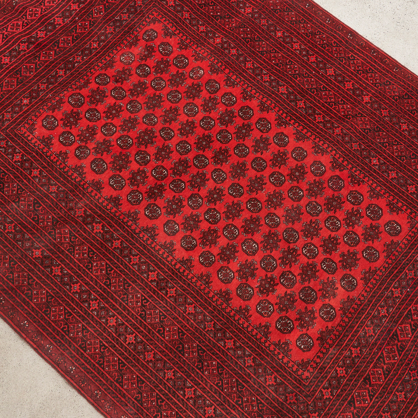 Vintage Hand-Knotted Persian Rug