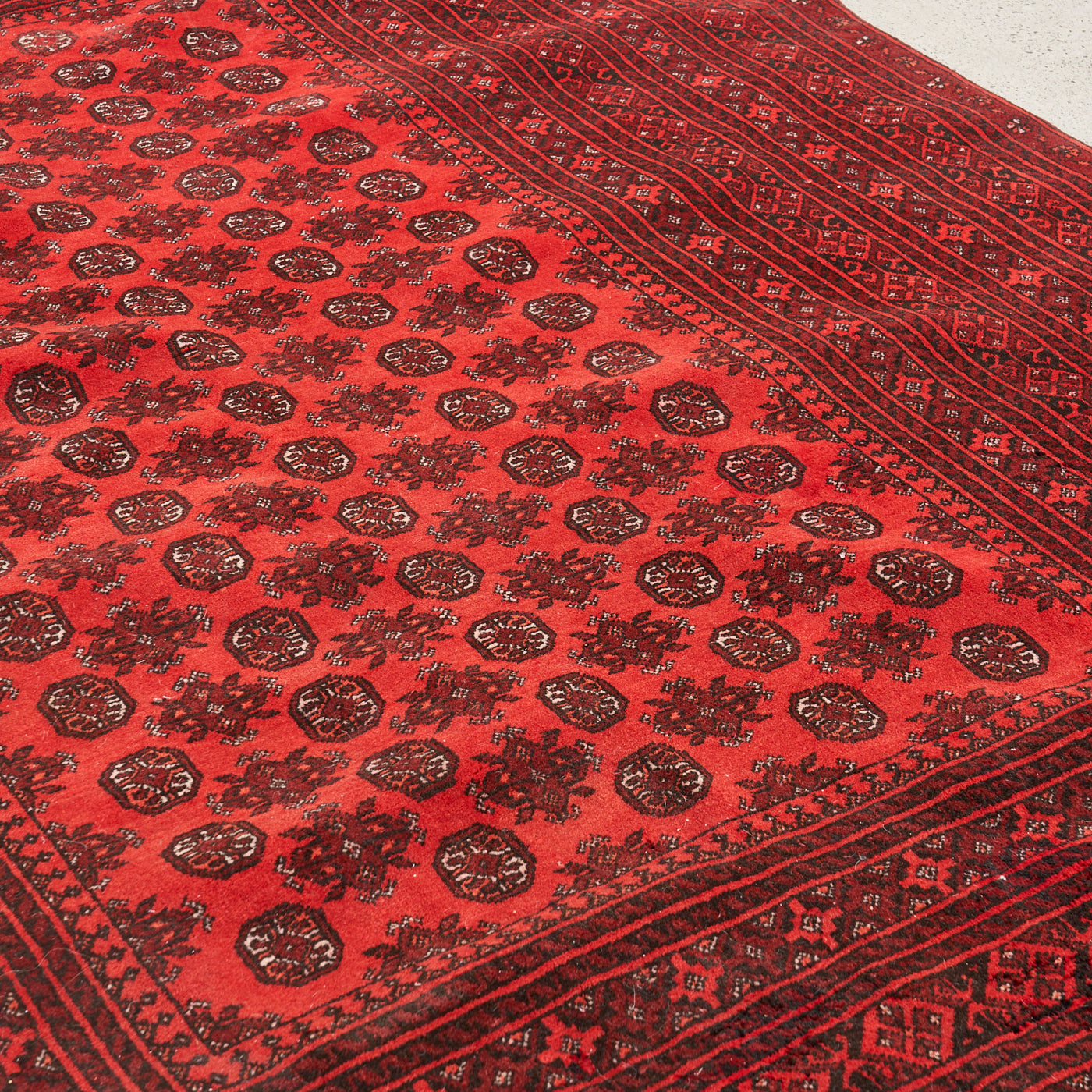 Vintage Hand-Knotted Persian Rug