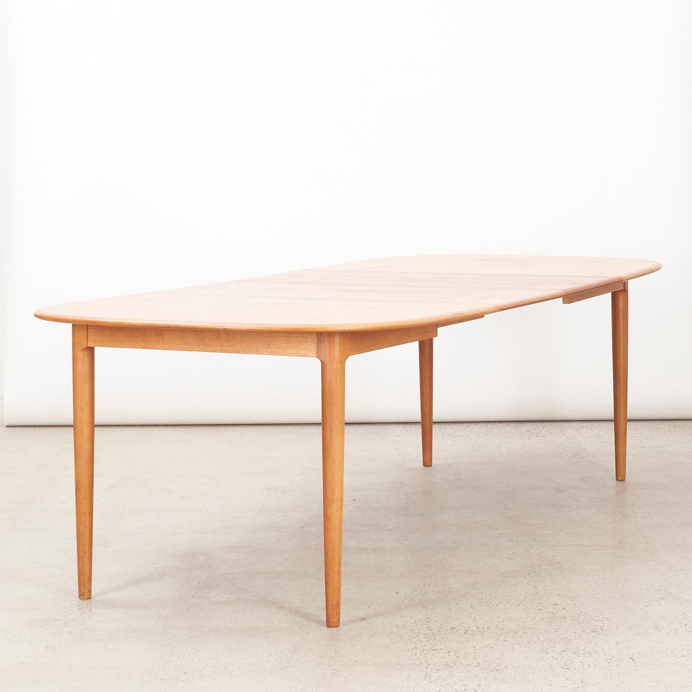 Oval Teak Dining Table by Skovmand & Andersen, Denmark