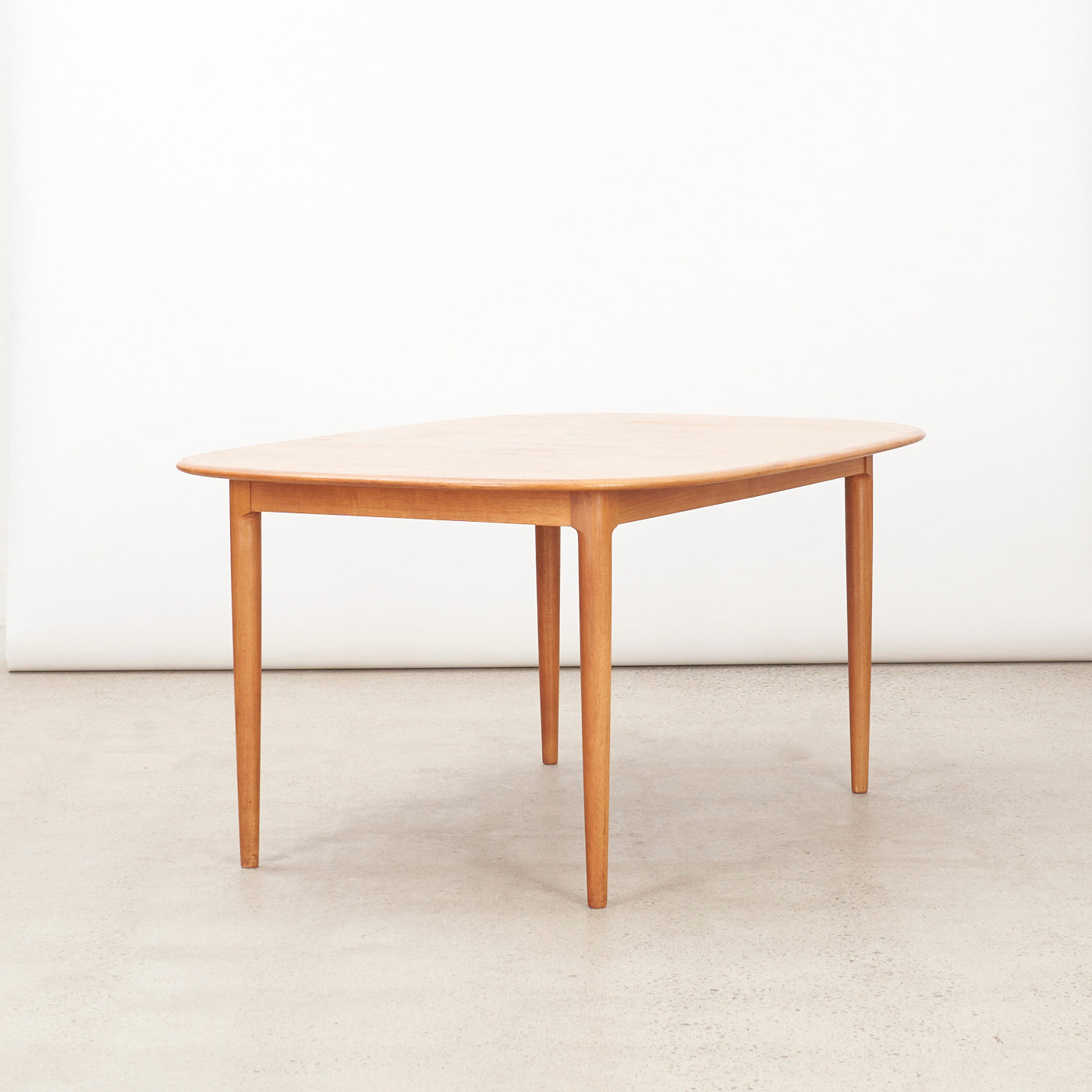 Oval Teak Dining Table by Skovmand & Andersen, Denmark