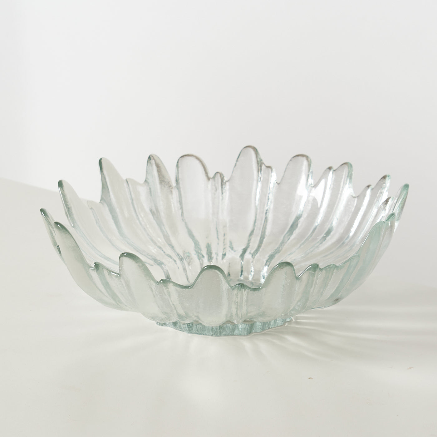 Glass 'Alaska' Console Bowl by Pukeberg, Sweden