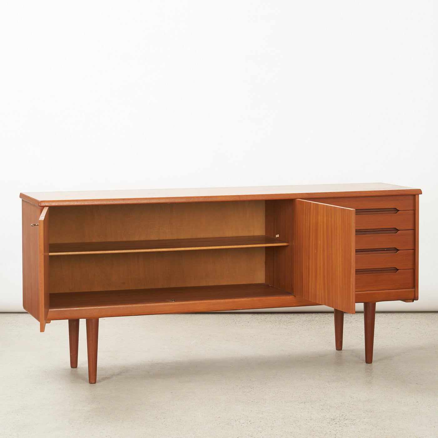 Teak Sideboard by Gustav Bahus, Norway