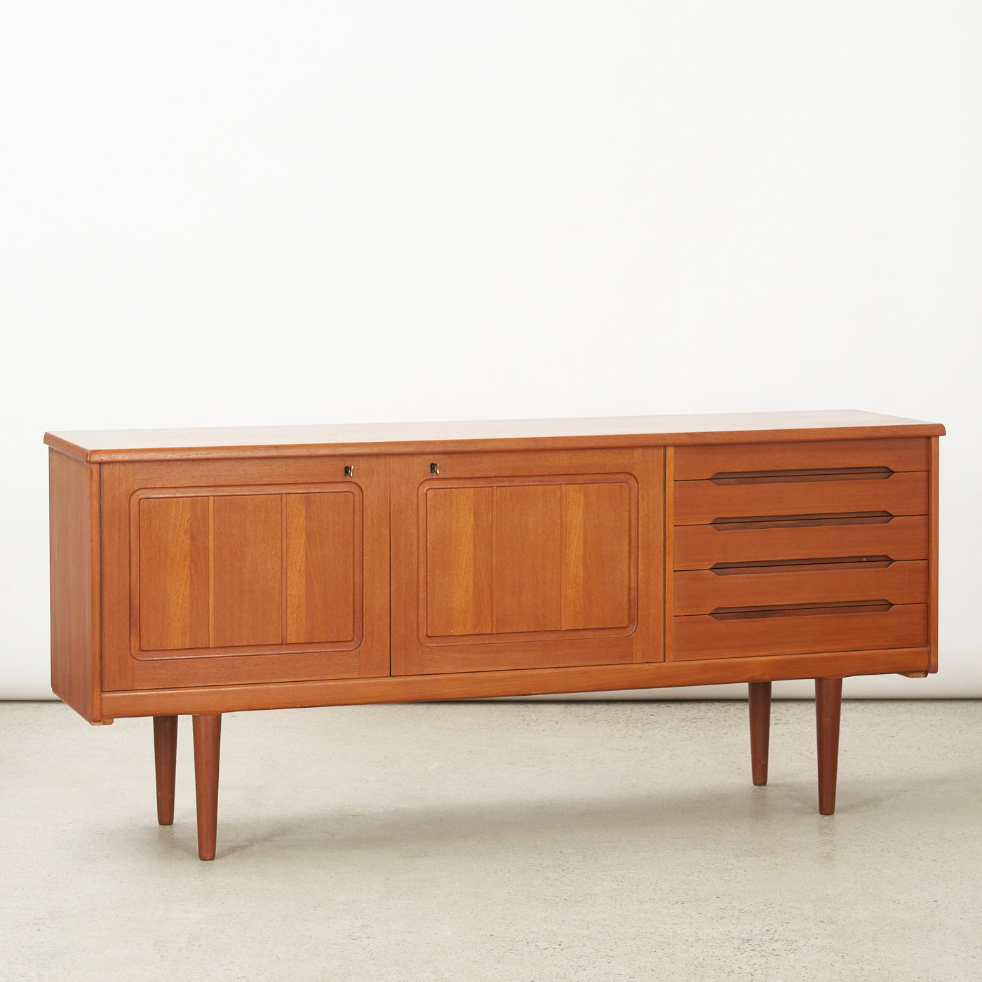 Teak Sideboard by Gustav Bahus, Norway