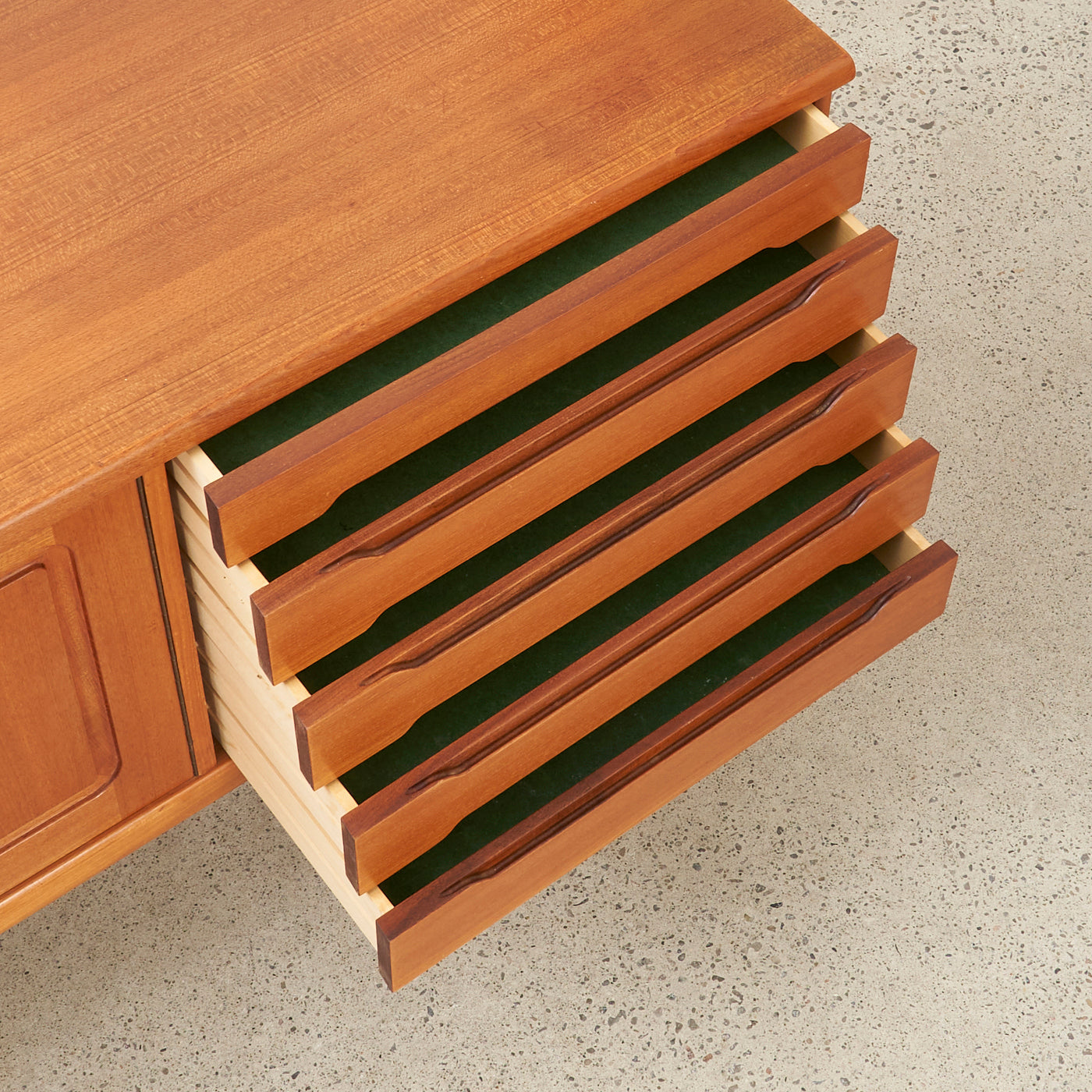 Teak Sideboard by Gustav Bahus, Norway